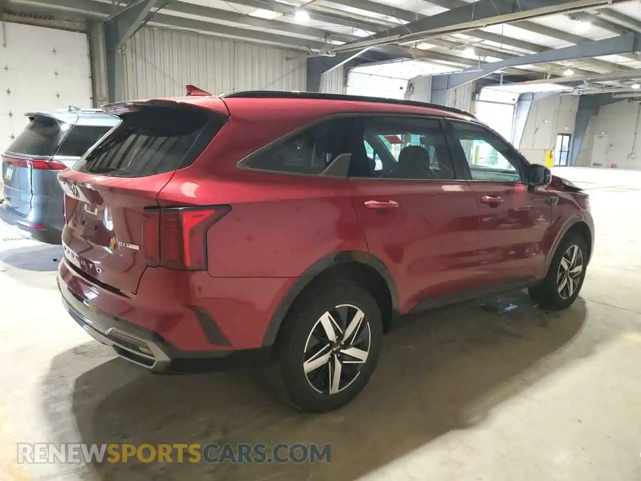 3 Photograph of a damaged car 5XYRHDLF5MG029629 KIA SORENTO 2021