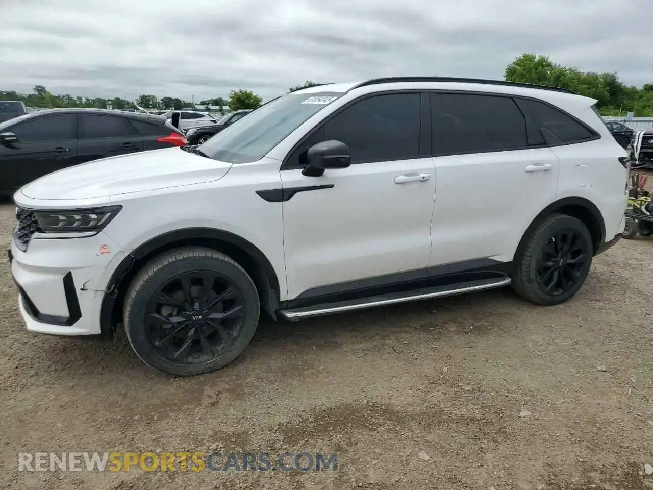 1 Photograph of a damaged car 5XYRHDLF5MG067698 KIA SORENTO 2021