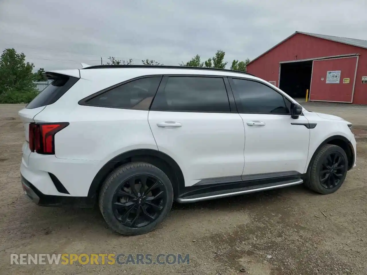 3 Photograph of a damaged car 5XYRHDLF5MG067698 KIA SORENTO 2021