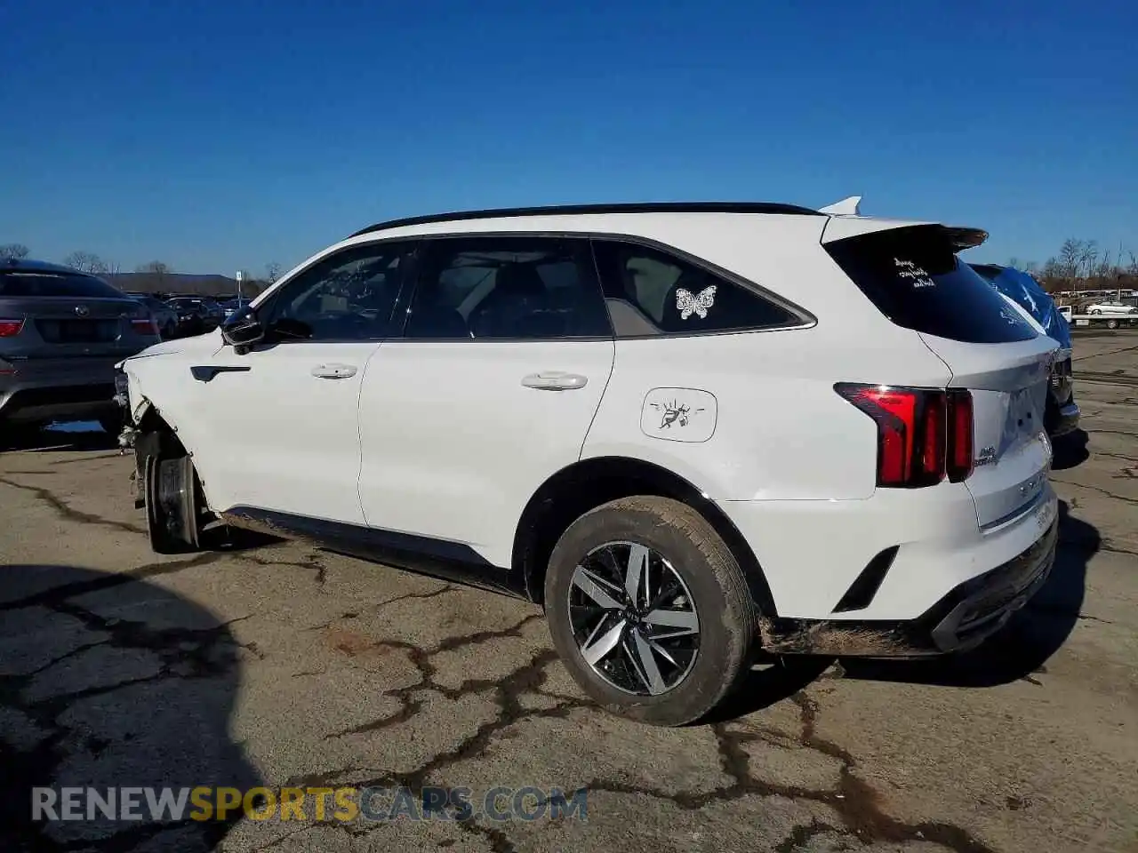 2 Photograph of a damaged car 5XYRHDLF7MG014128 KIA SORENTO 2021