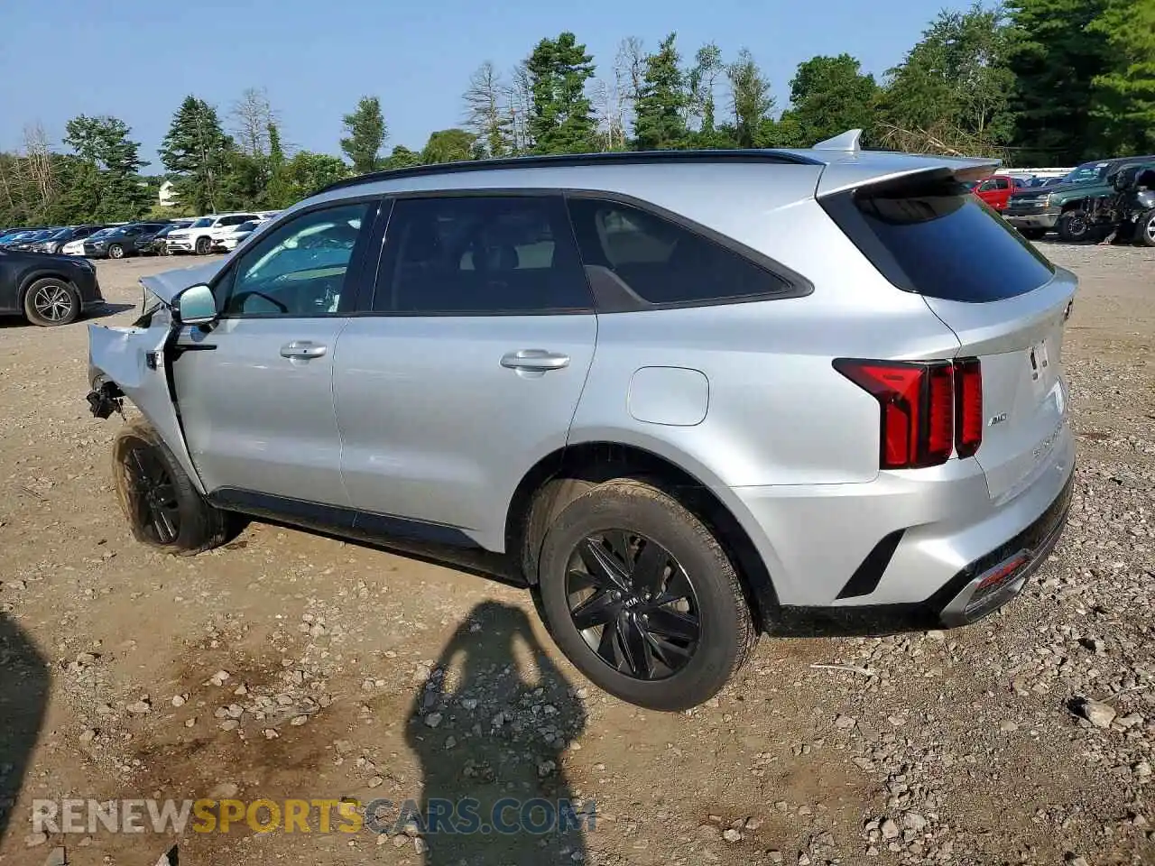 2 Photograph of a damaged car 5XYRHDLF7MG059442 KIA SORENTO 2021
