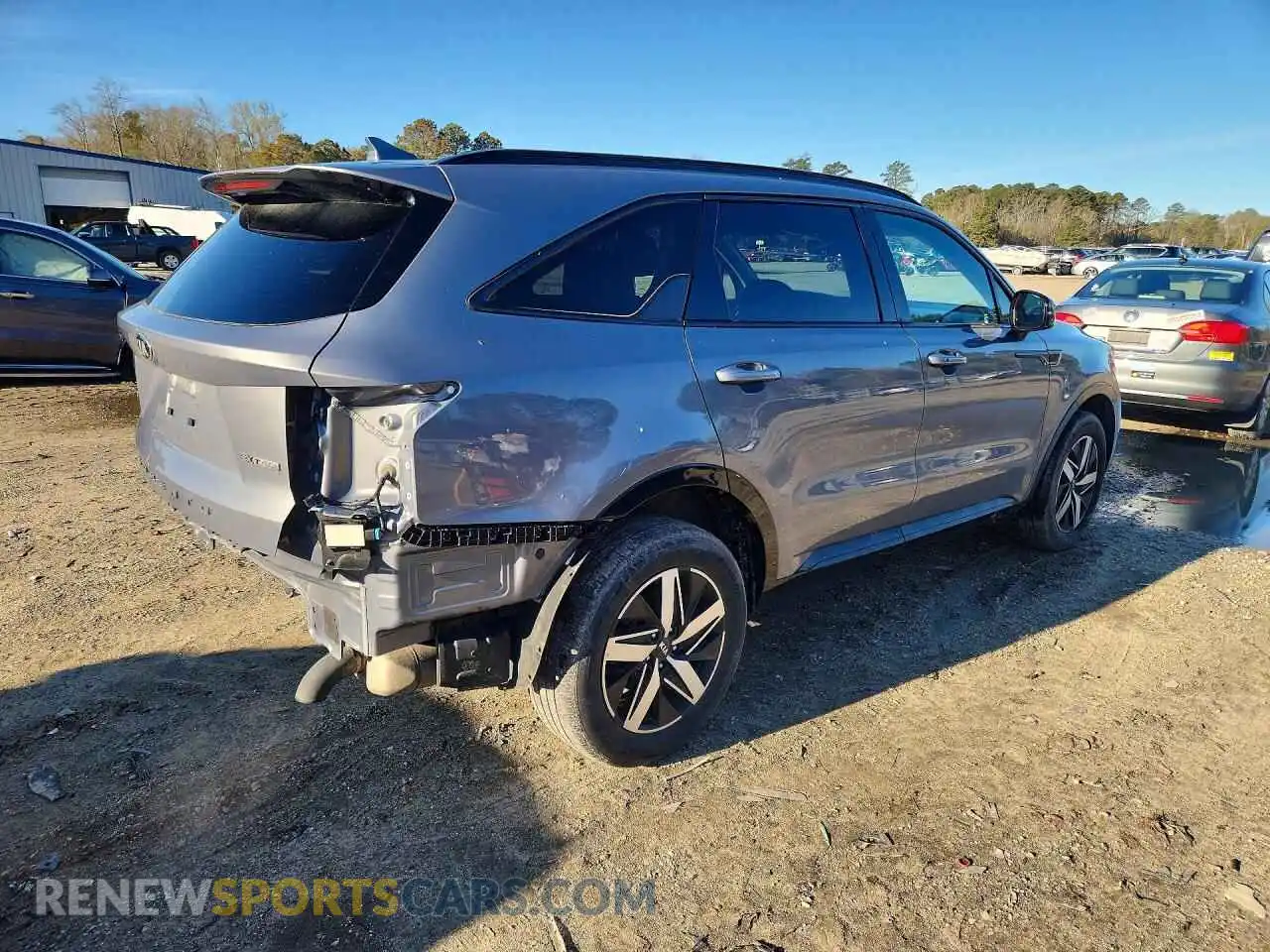 3 Photograph of a damaged car 5XYRHDLF8MG032394 KIA SORENTO 2021