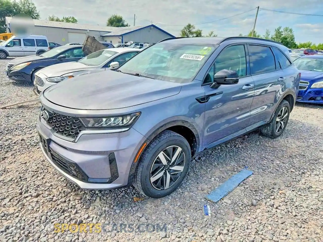 1 fotografías del automóvil dañado 5XYRHDLF9MG012591 KIA SORENTO 2021