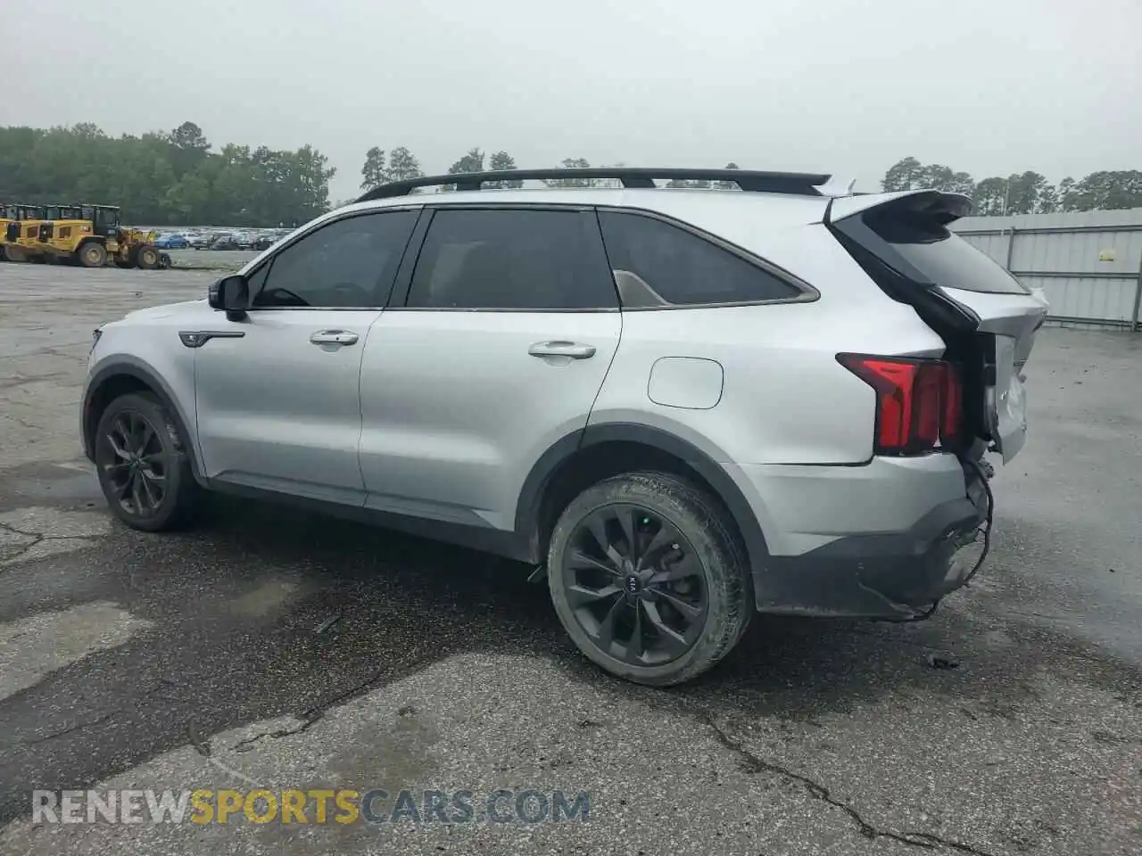 2 fotografías del automóvil dañado 5XYRHDLF9MG071527 KIA SORENTO 2021