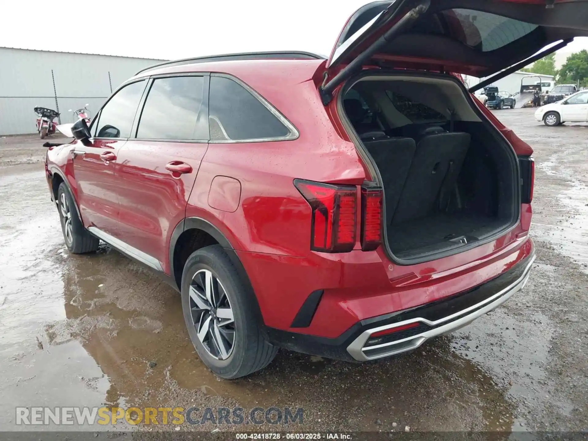 3 fotografías del automóvil dañado 5XYRHDLFXMG027567 KIA SORENTO 2021