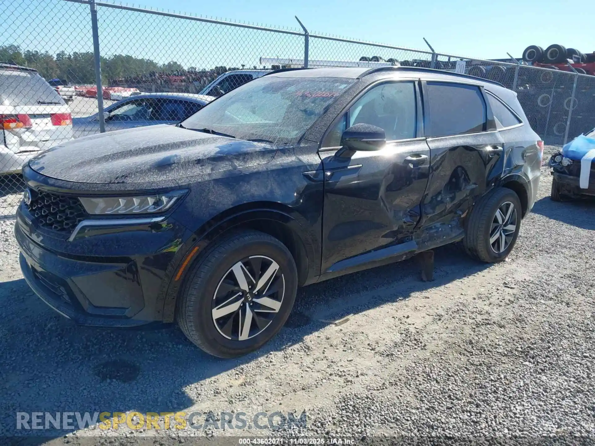 2 Photograph of a damaged car 5XYRHDLFXMG063064 KIA SORENTO 2021