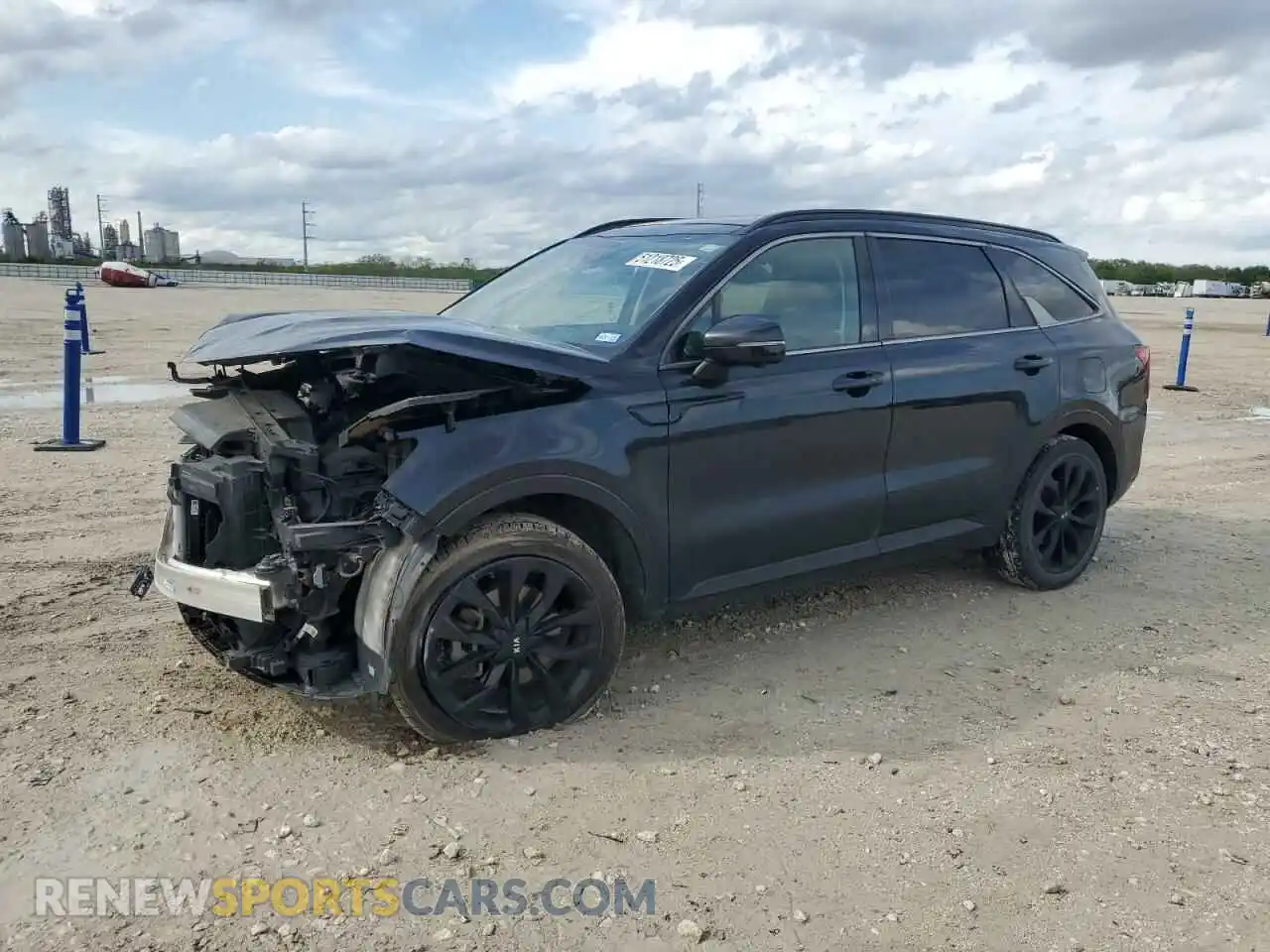 1 Photograph of a damaged car 5XYRK4LF2MG026897 KIA SORENTO 2021