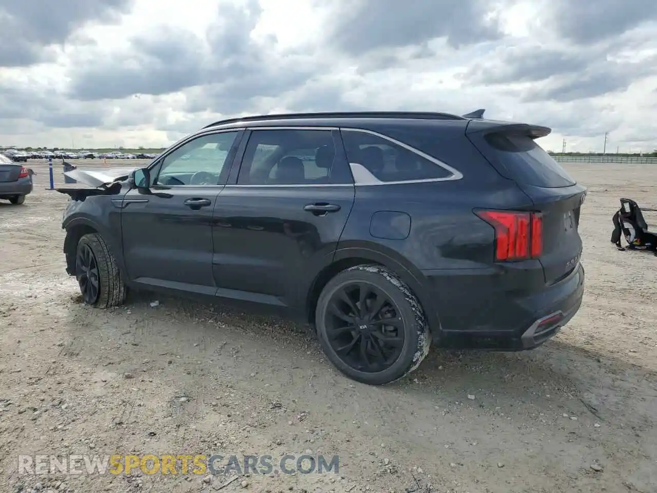 2 Photograph of a damaged car 5XYRK4LF2MG026897 KIA SORENTO 2021