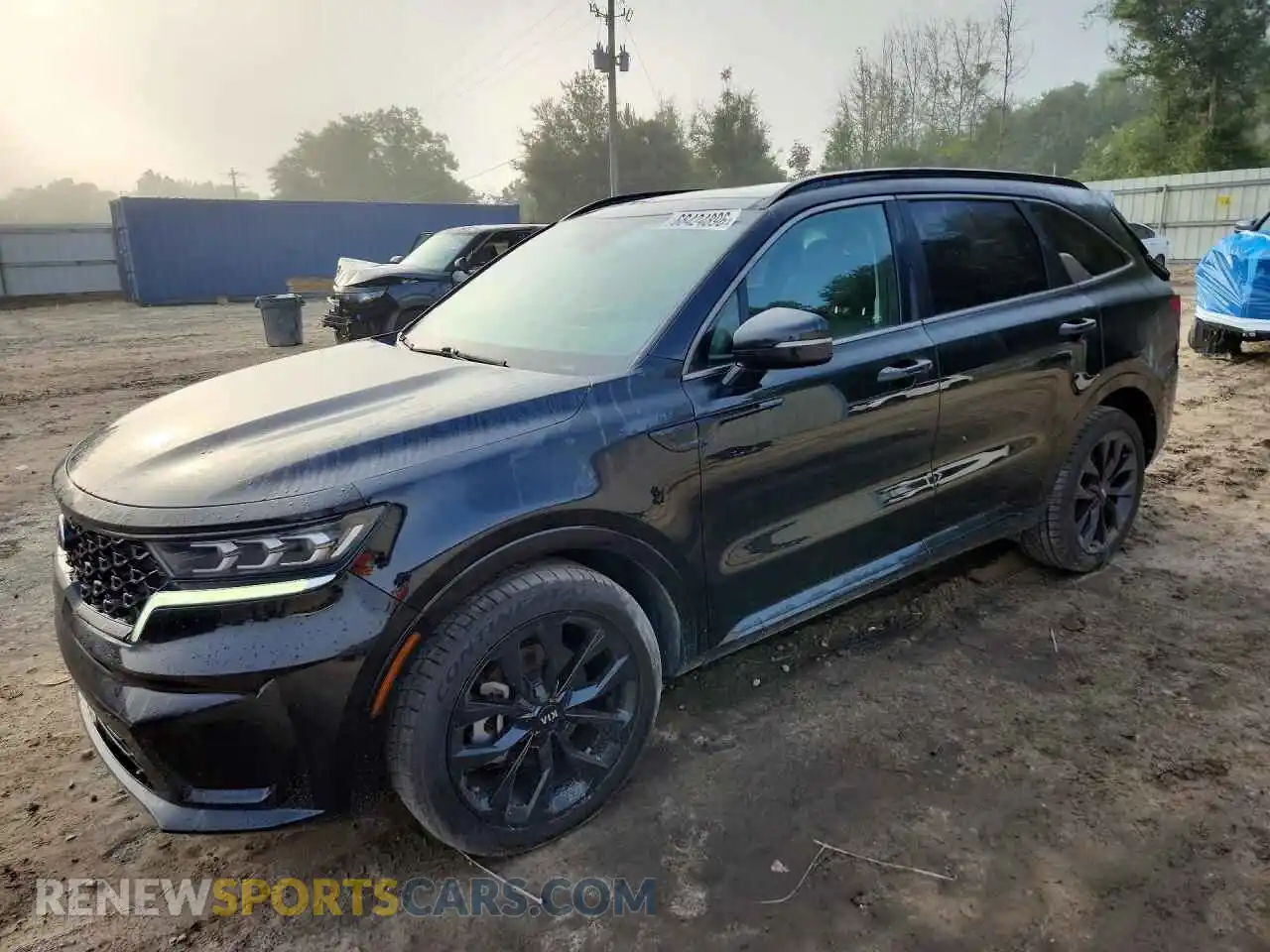 1 Photograph of a damaged car 5XYRK4LF3MG011065 KIA SORENTO 2021