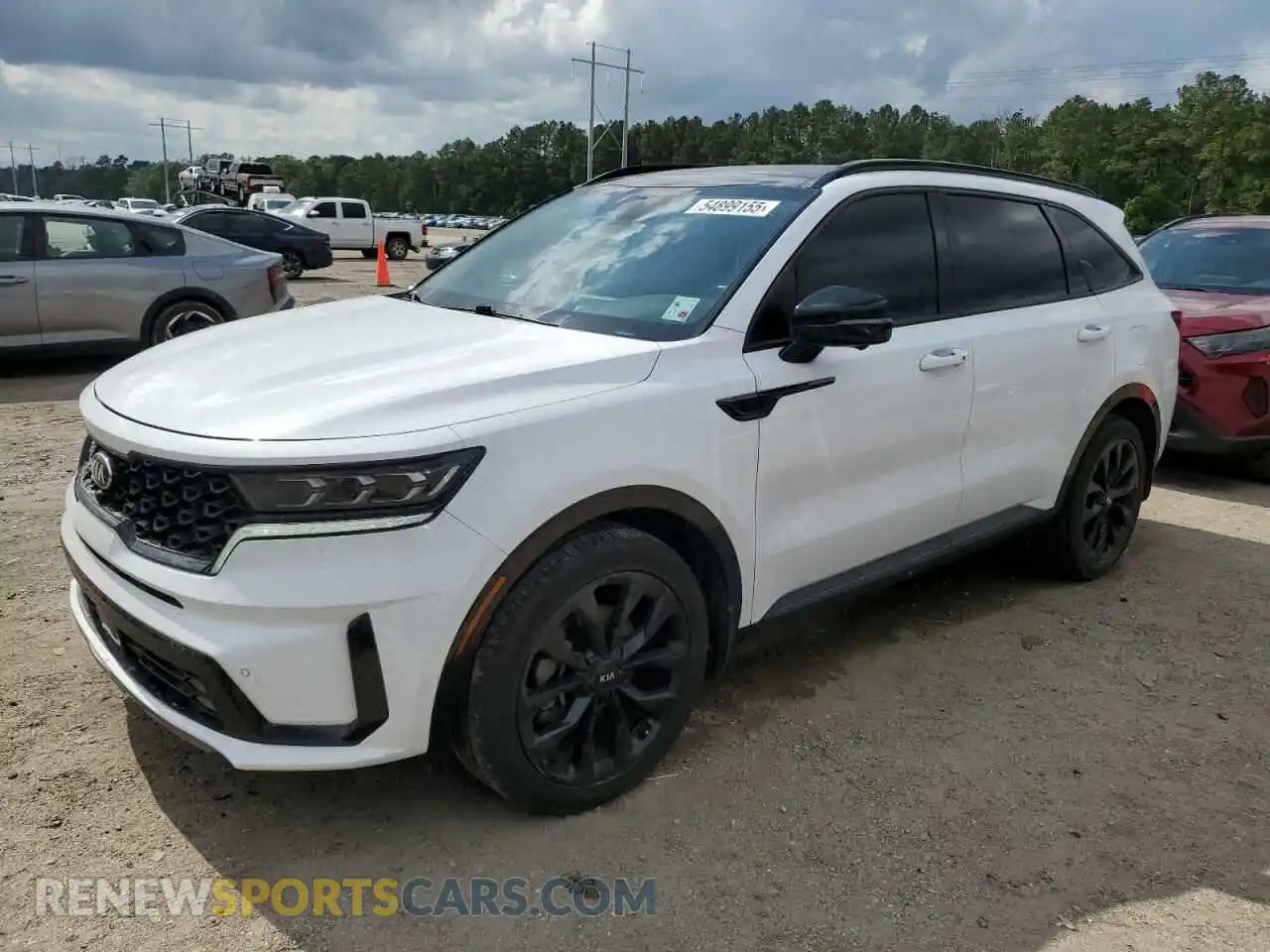 1 fotografías del automóvil dañado 5XYRK4LF3MG057270 KIA SORENTO 2021