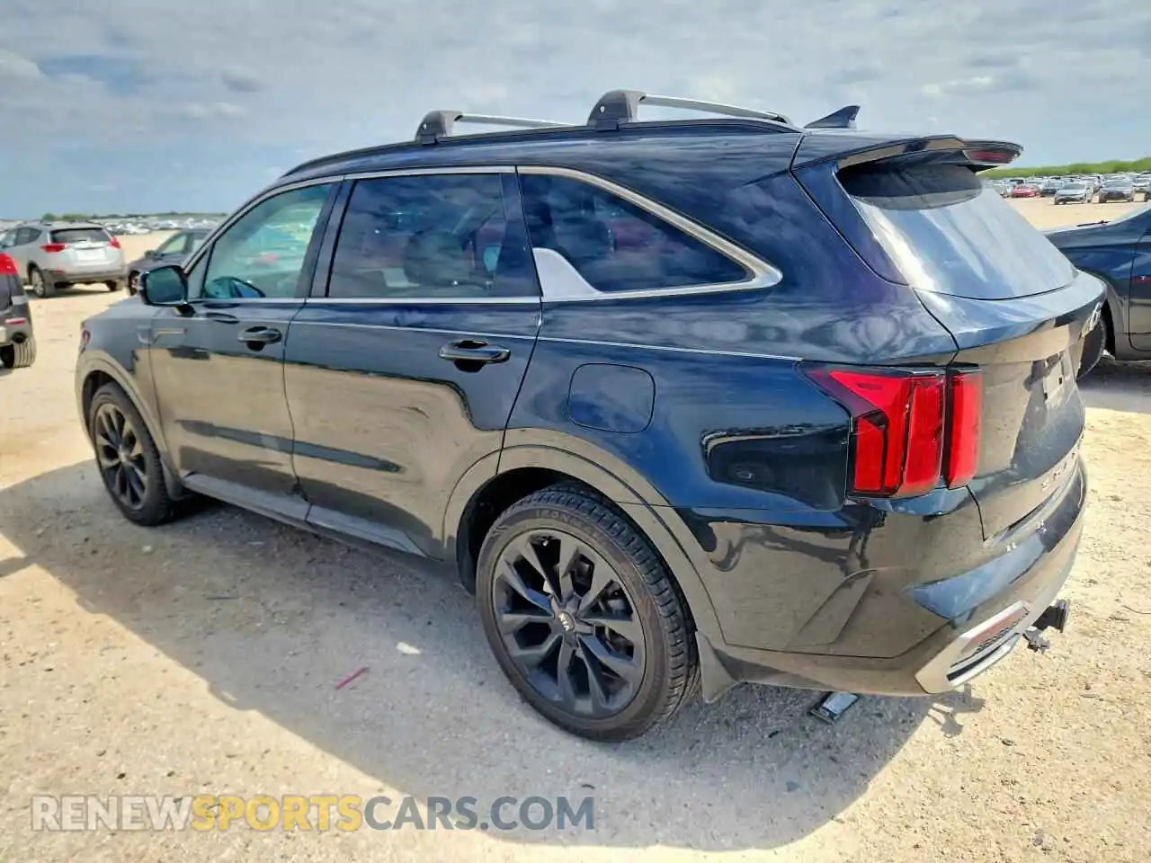 2 Photograph of a damaged car 5XYRK4LF3MG063294 KIA SORENTO 2021