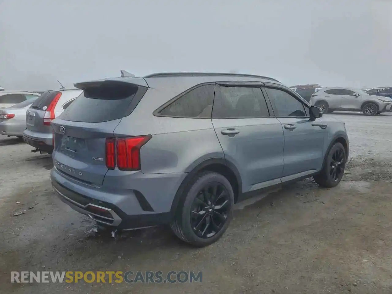 3 Photograph of a damaged car 5XYRK4LF4MG060937 KIA SORENTO 2021