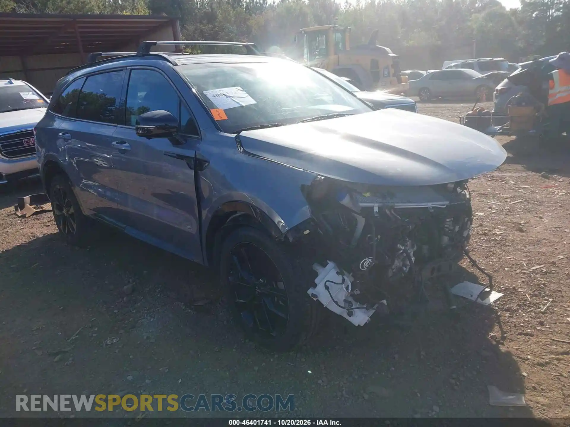 1 Photograph of a damaged car 5XYRK4LF5MG033374 KIA SORENTO 2021