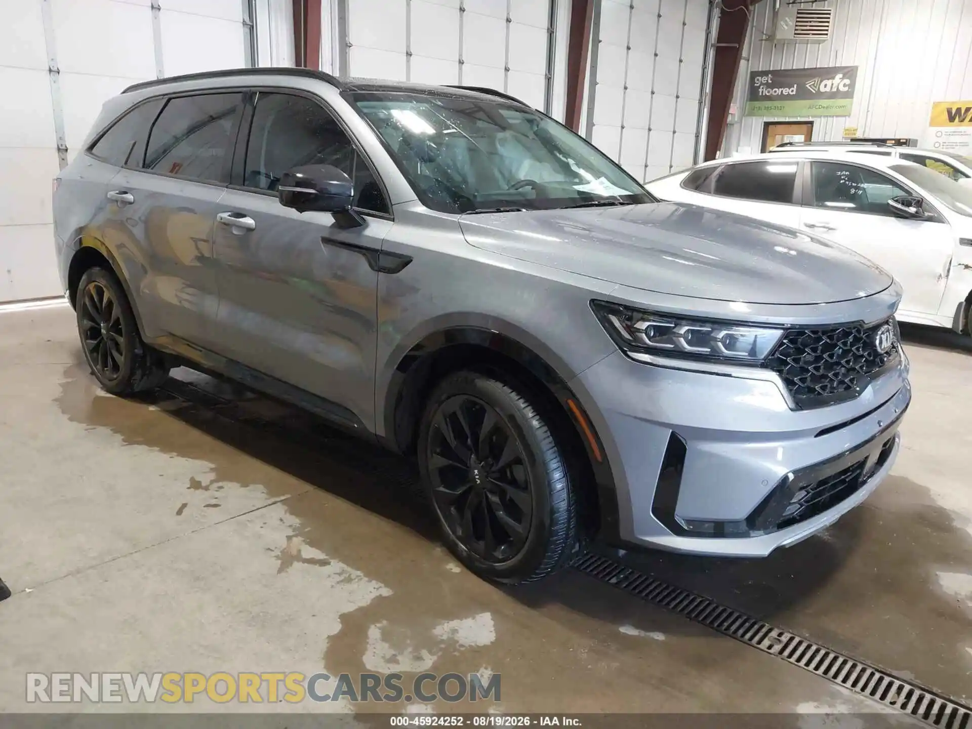 1 Photograph of a damaged car 5XYRK4LF6MG038437 KIA SORENTO 2021