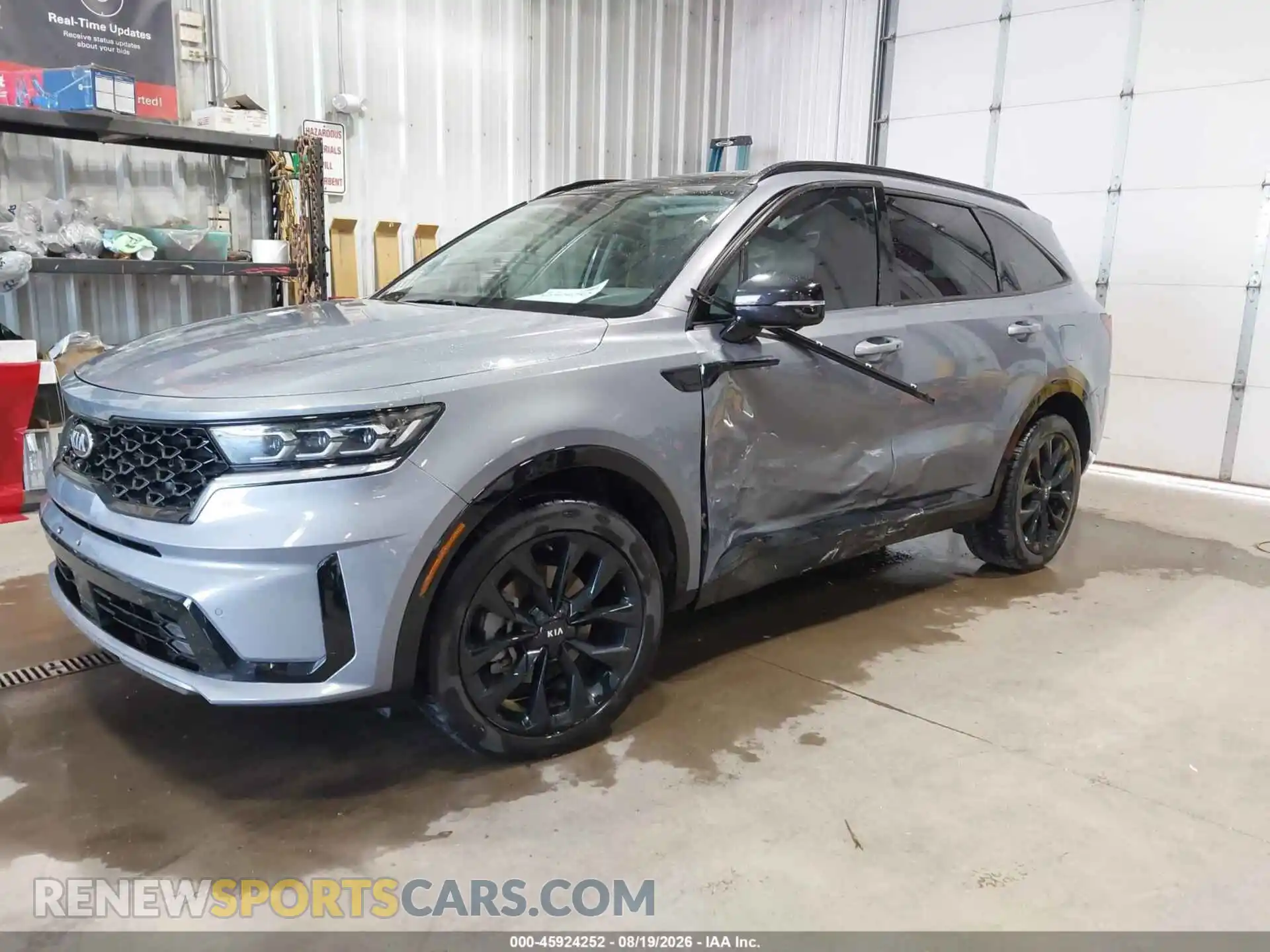 2 Photograph of a damaged car 5XYRK4LF6MG038437 KIA SORENTO 2021