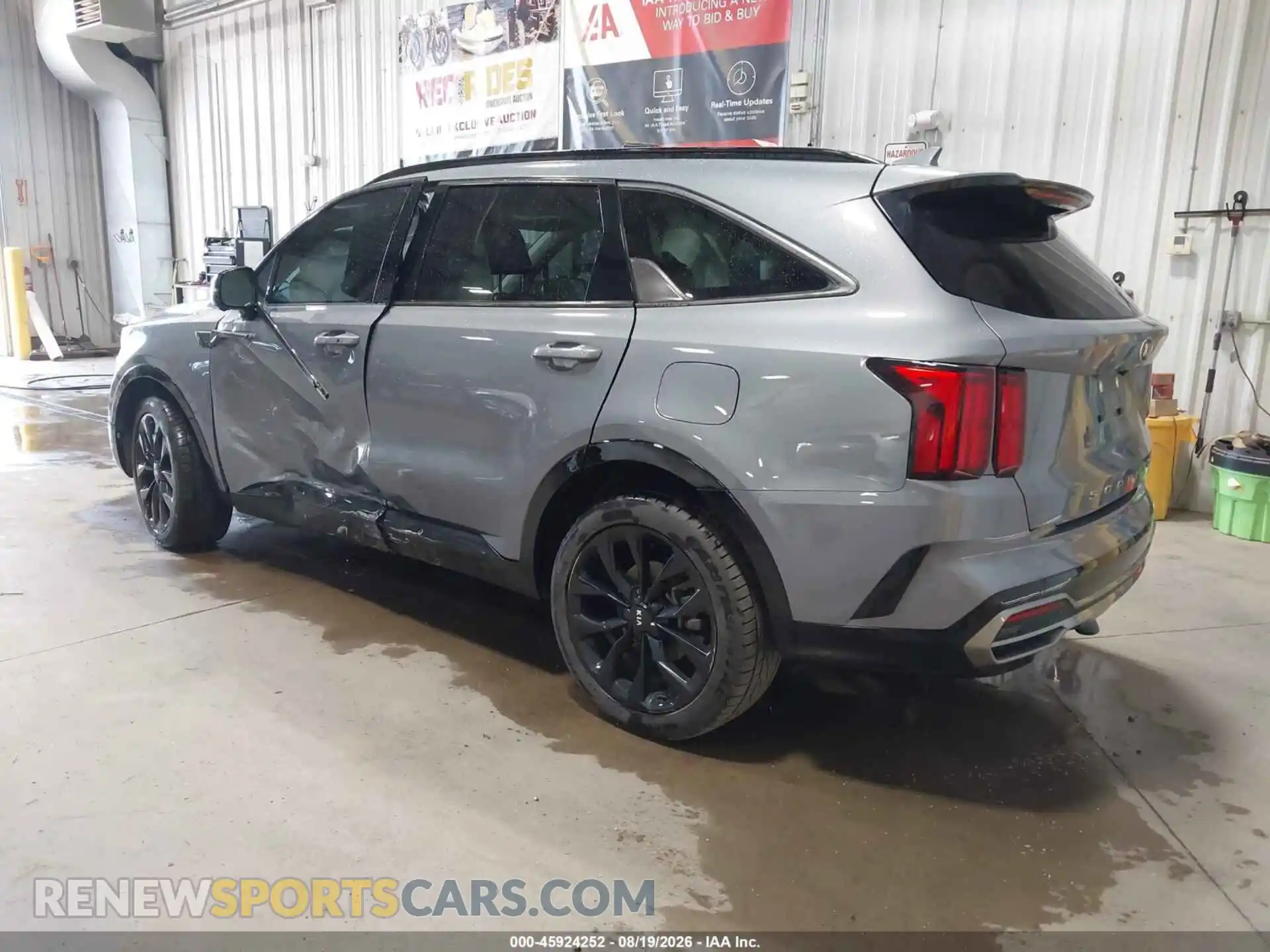 3 Photograph of a damaged car 5XYRK4LF6MG038437 KIA SORENTO 2021