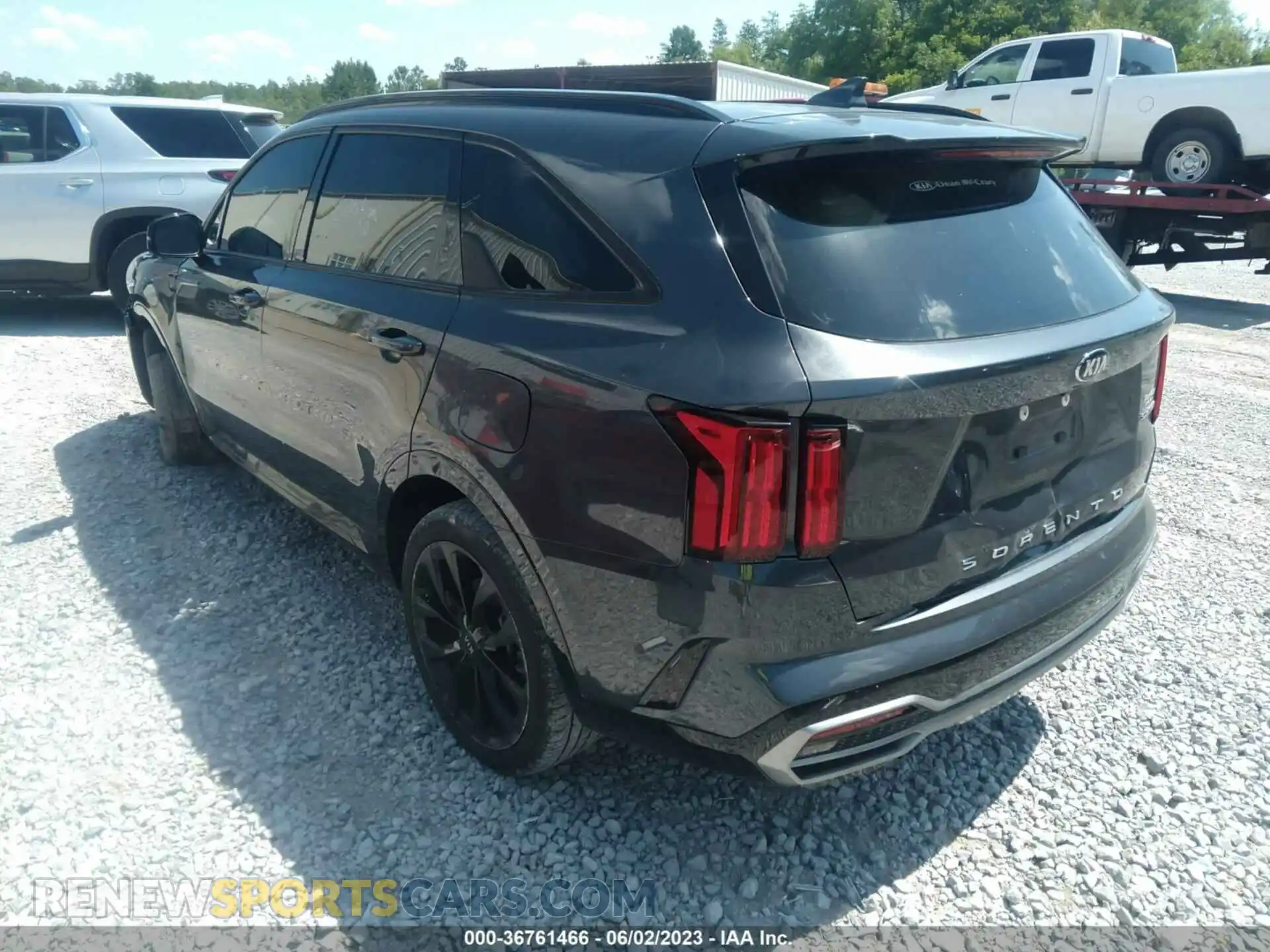 3 Photograph of a damaged car 5XYRK4LF6MG064701 KIA SORENTO 2021