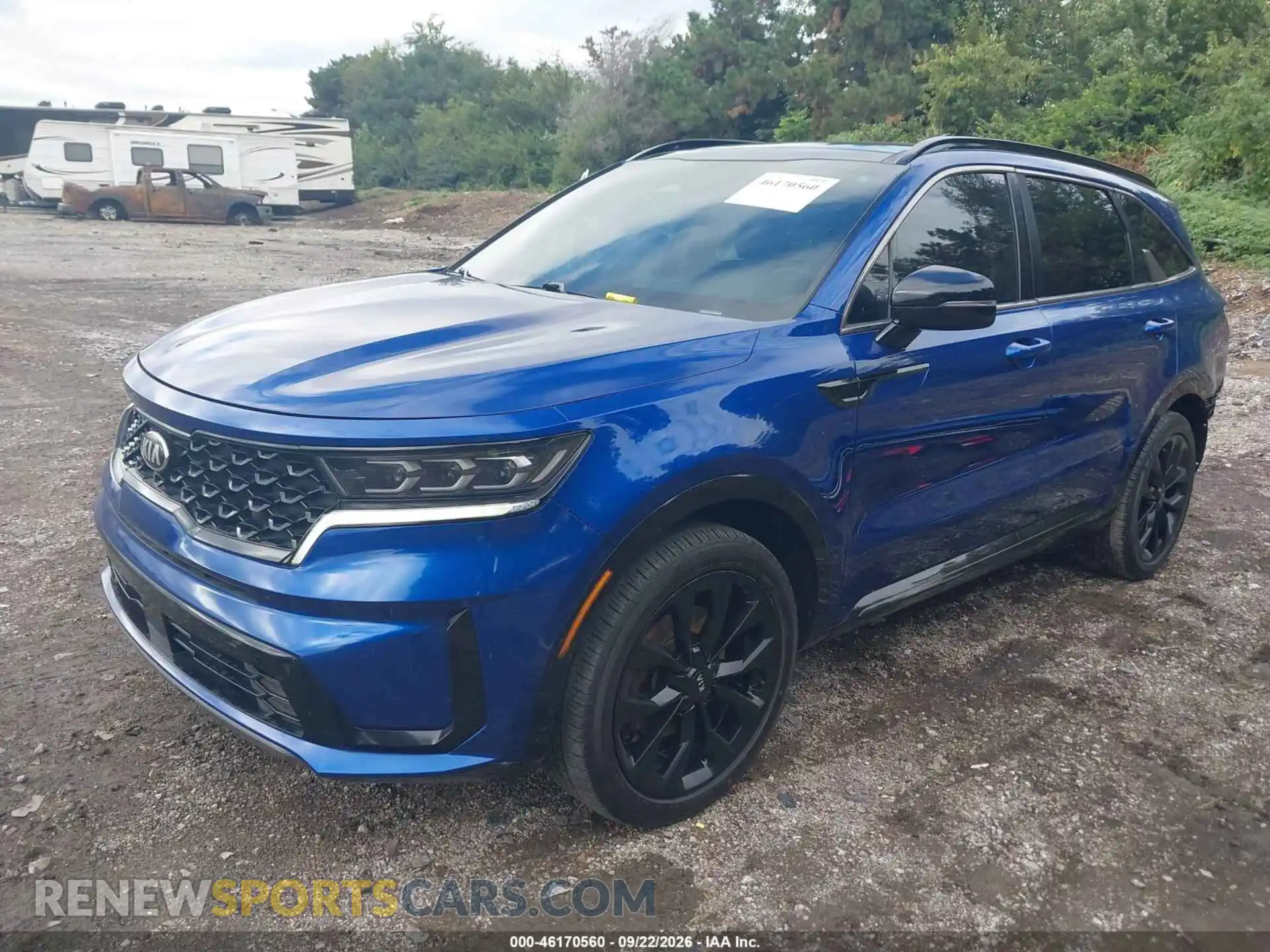 2 Photograph of a damaged car 5XYRK4LF8MG013698 KIA SORENTO 2021