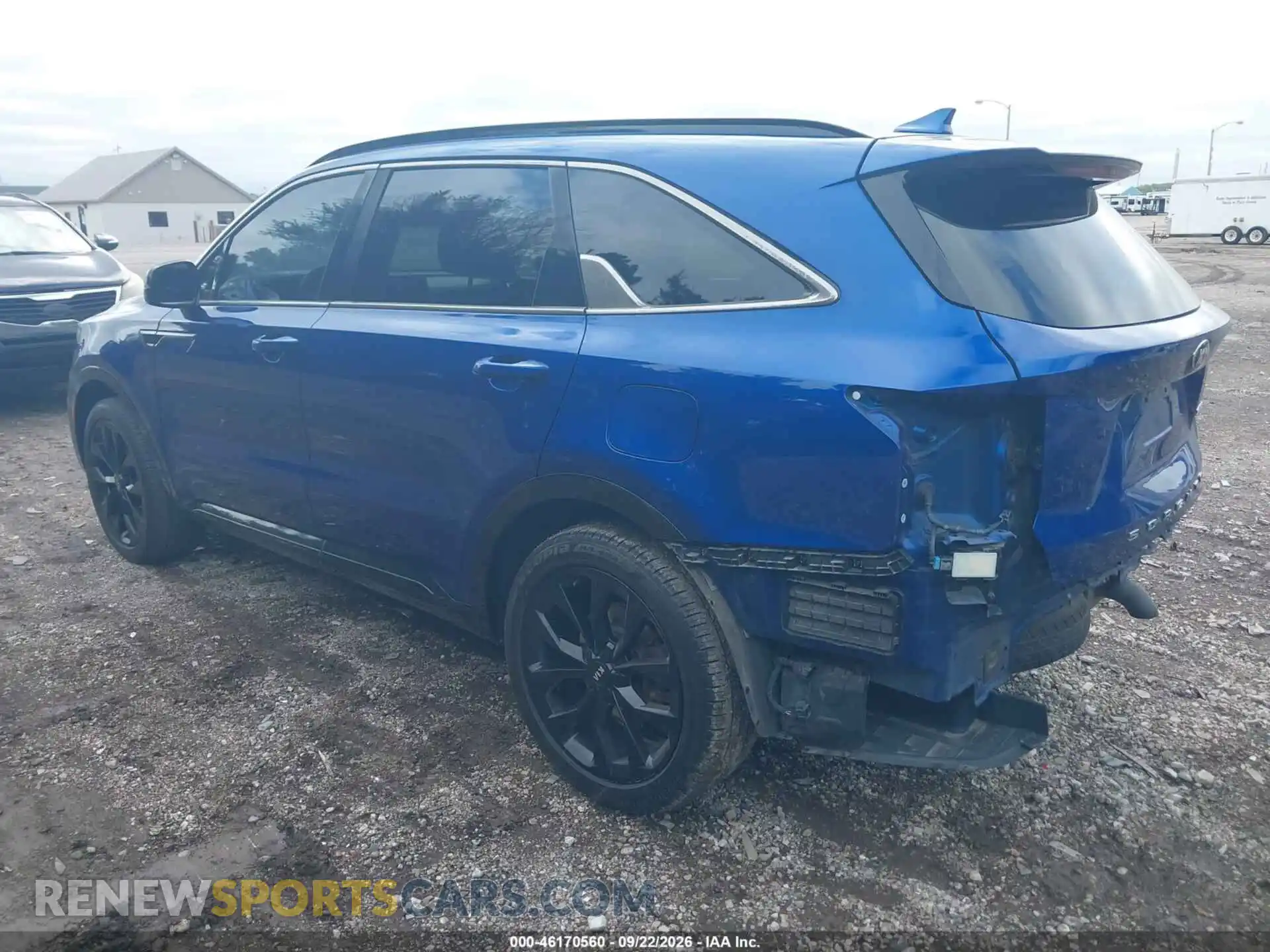 3 Photograph of a damaged car 5XYRK4LF8MG013698 KIA SORENTO 2021