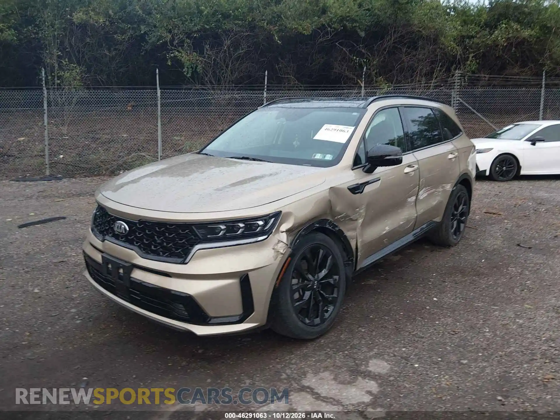 2 Photograph of a damaged car 5XYRK4LF8MG066109 KIA SORENTO 2021