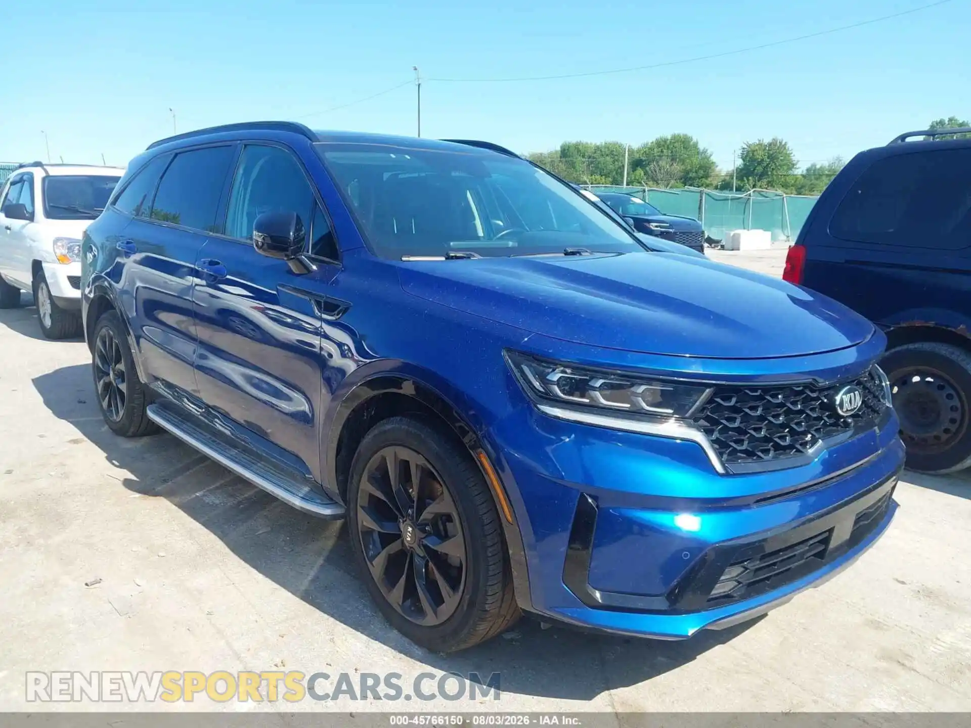 1 Фотография поврежденного автомобиля 5XYRK4LF9MG037010 KIA SORENTO 2021