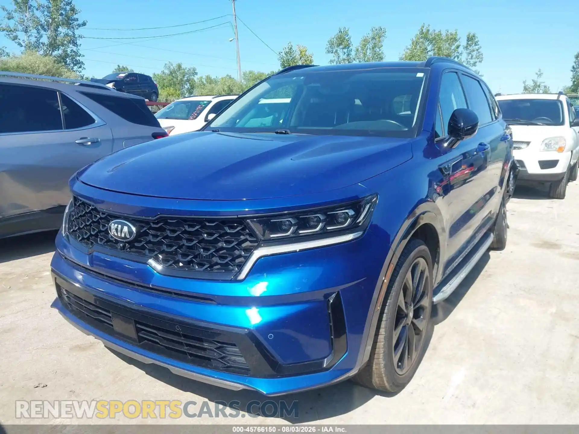 2 Фотография поврежденного автомобиля 5XYRK4LF9MG037010 KIA SORENTO 2021