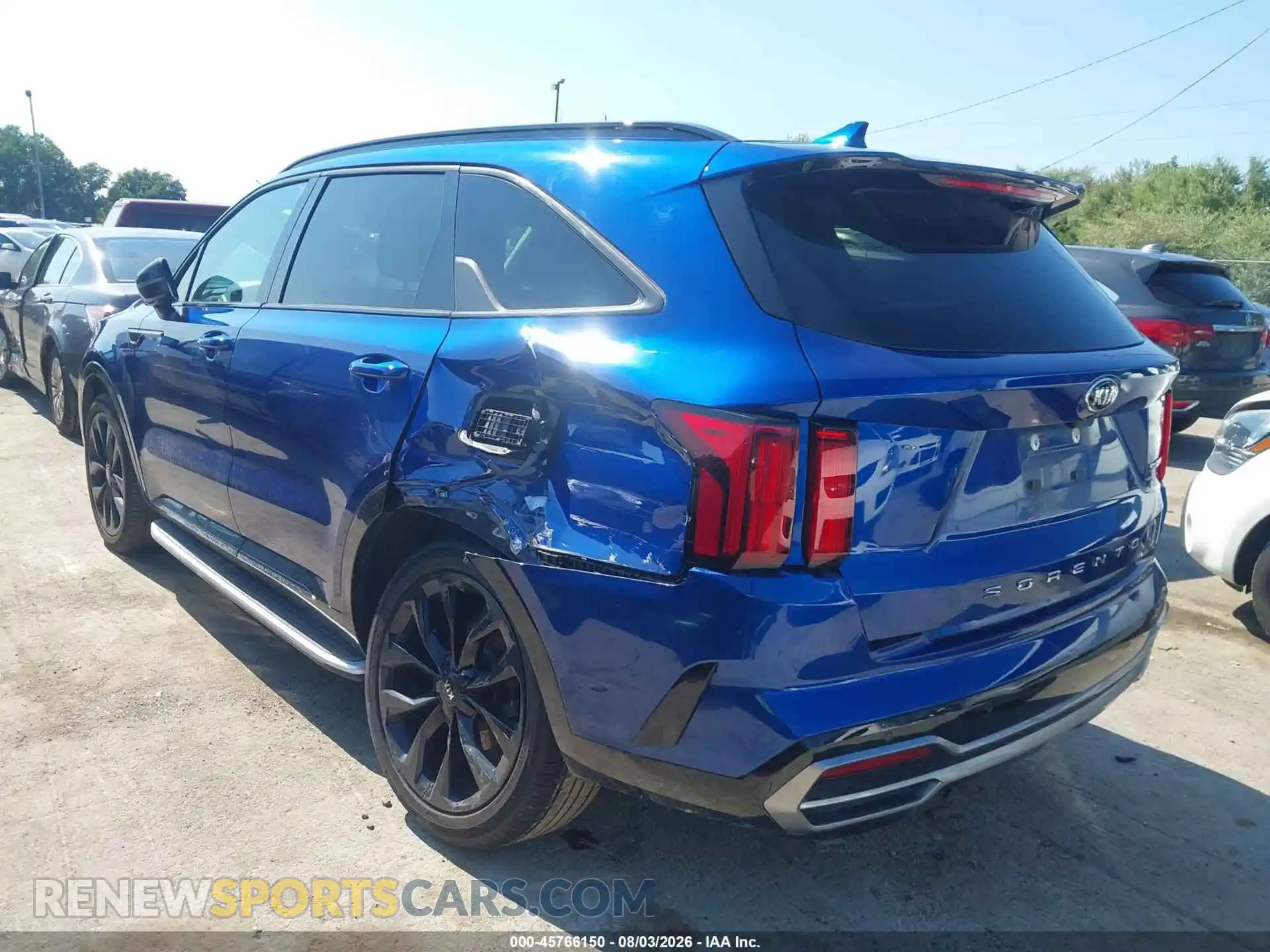 3 Фотография поврежденного автомобиля 5XYRK4LF9MG037010 KIA SORENTO 2021
