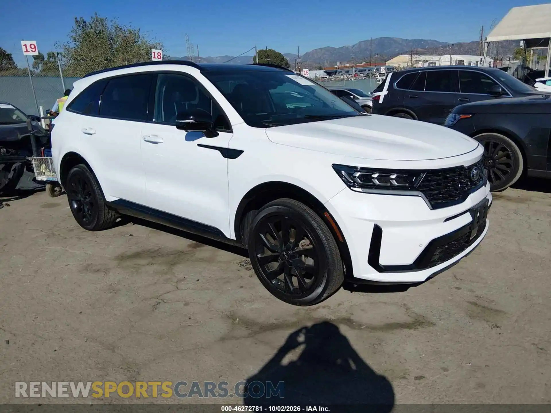 1 fotografías del automóvil dañado 5XYRK4LF9MG044961 KIA SORENTO 2021