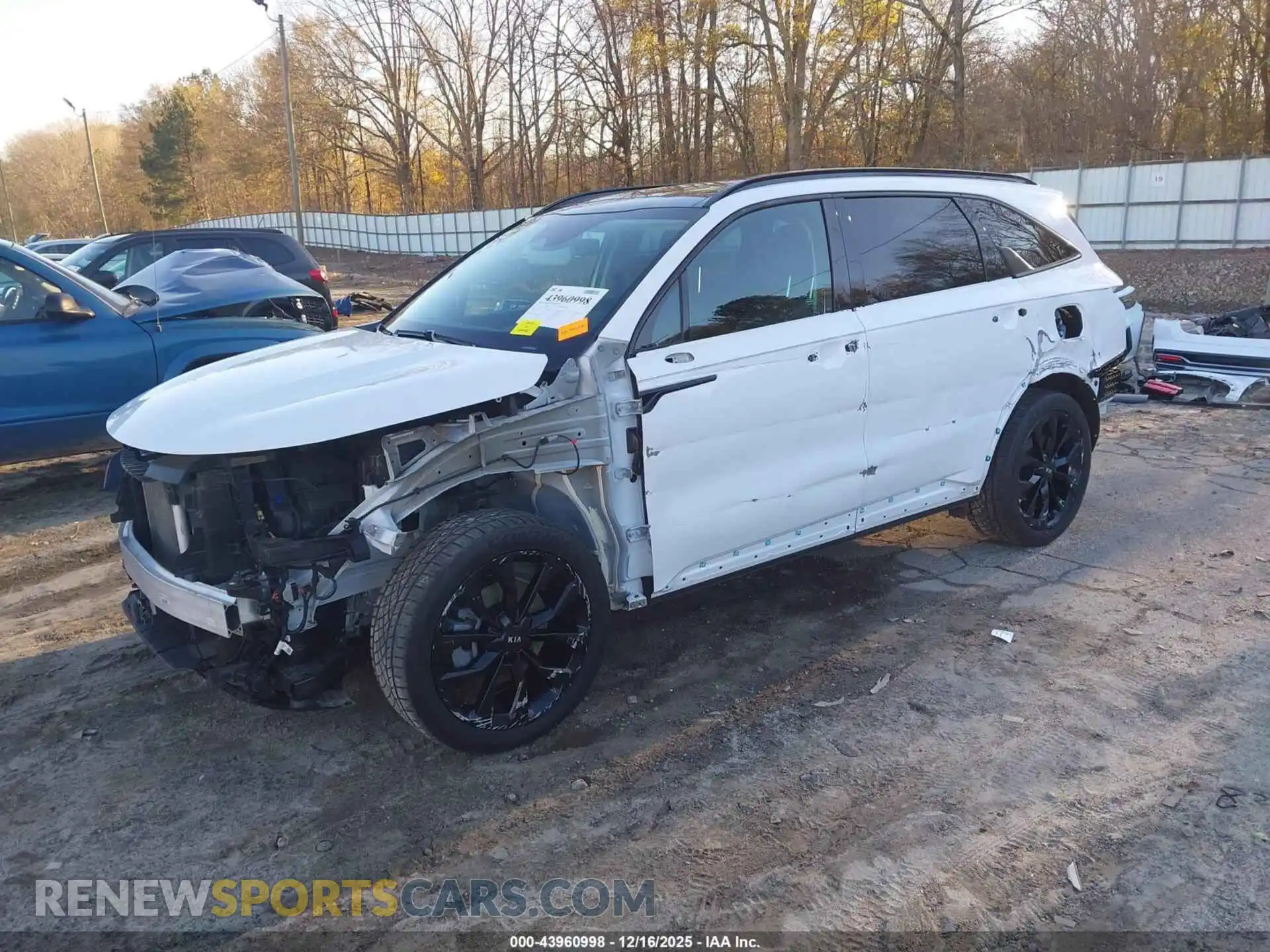 2 Photograph of a damaged car 5XYRK4LF9MG058987 KIA SORENTO 2021