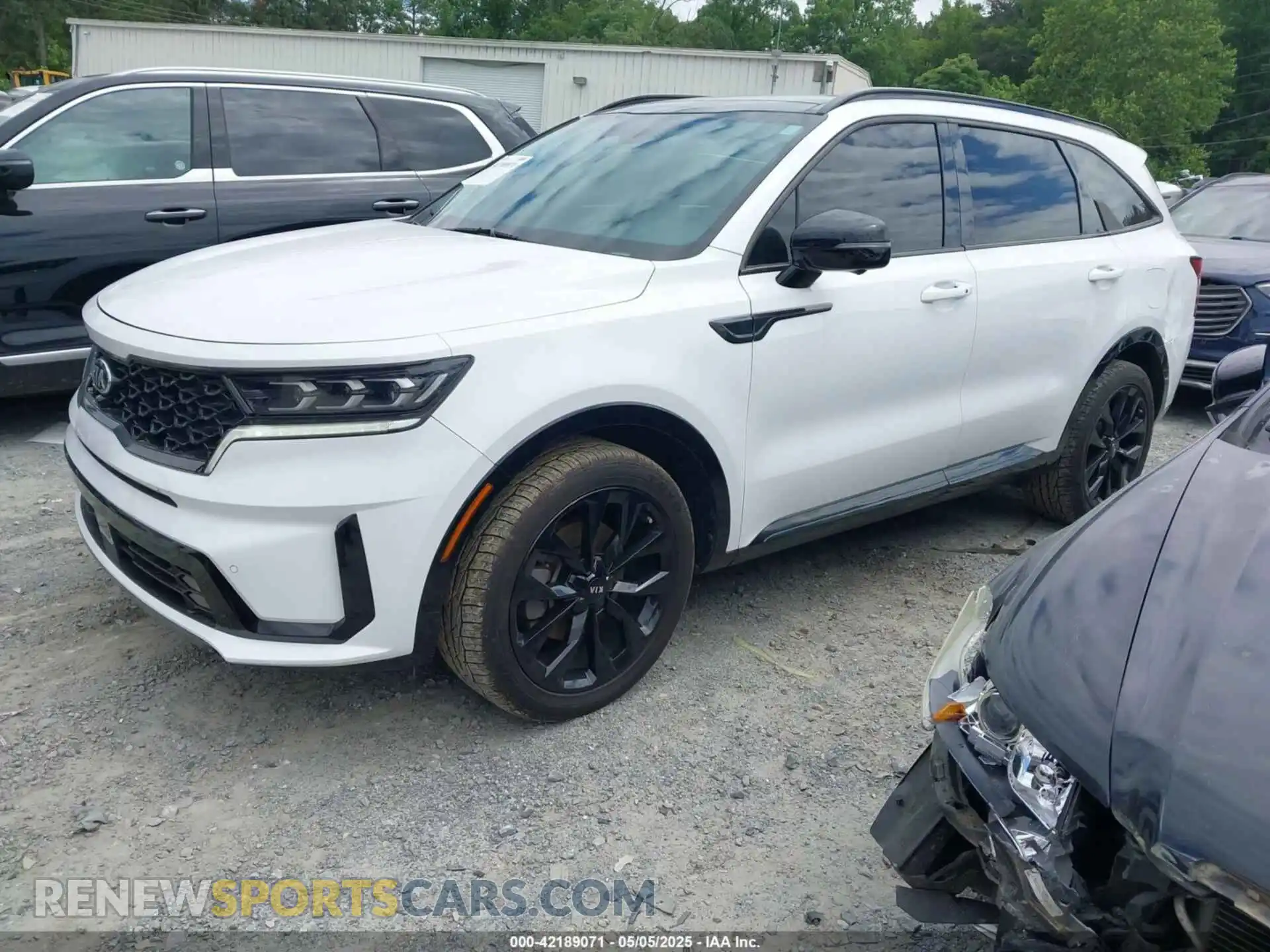2 Photograph of a damaged car 5XYRK4LF9MG068631 KIA SORENTO 2021