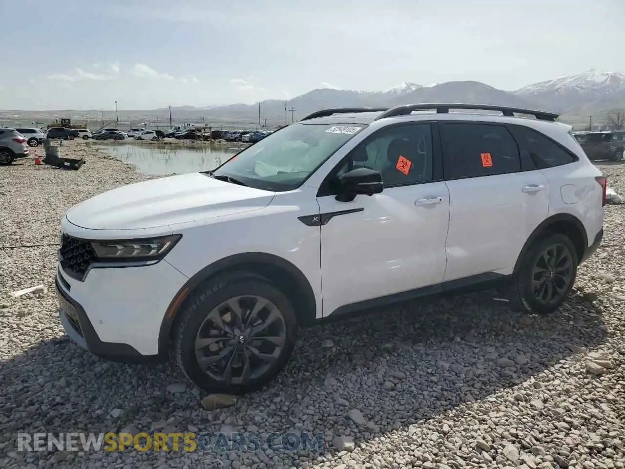 1 fotografías del automóvil dañado 5XYRKDLF0MG011816 KIA SORENTO 2021