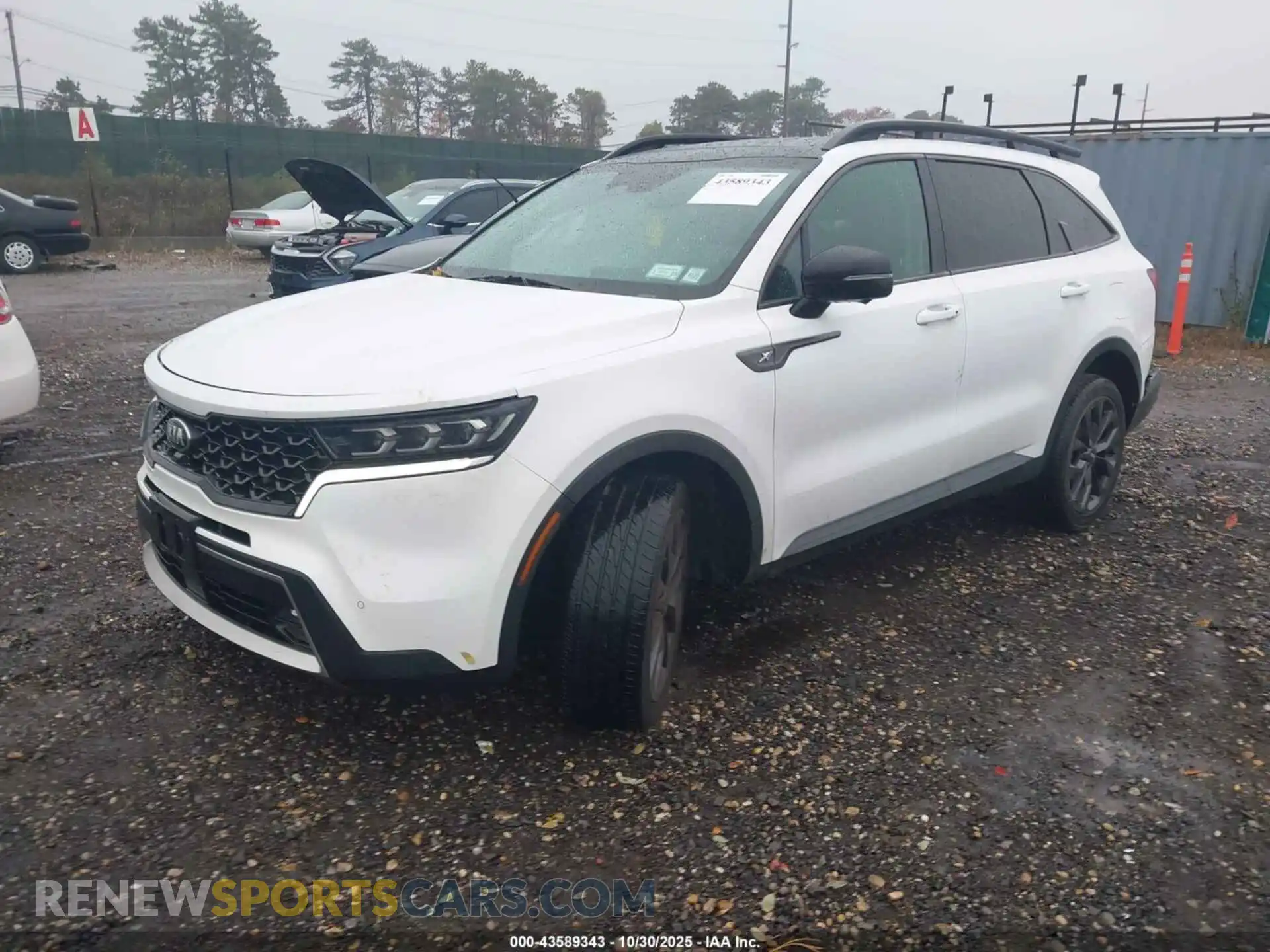 2 Photograph of a damaged car 5XYRKDLF0MG018183 KIA SORENTO 2021