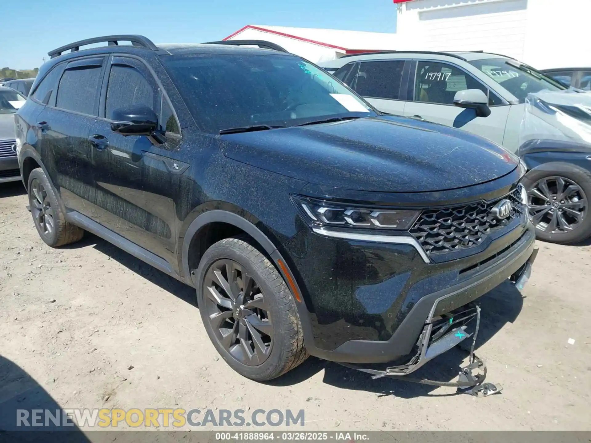 1 Photograph of a damaged car 5XYRKDLF0MG041902 KIA SORENTO 2021