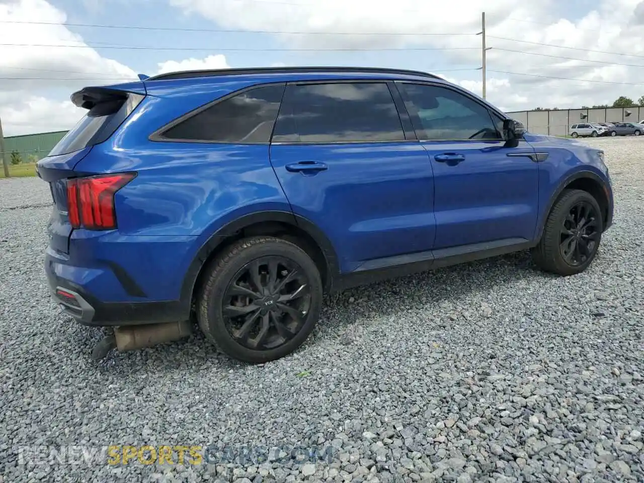 3 Photograph of a damaged car 5XYRKDLF1MG055145 KIA SORENTO 2021