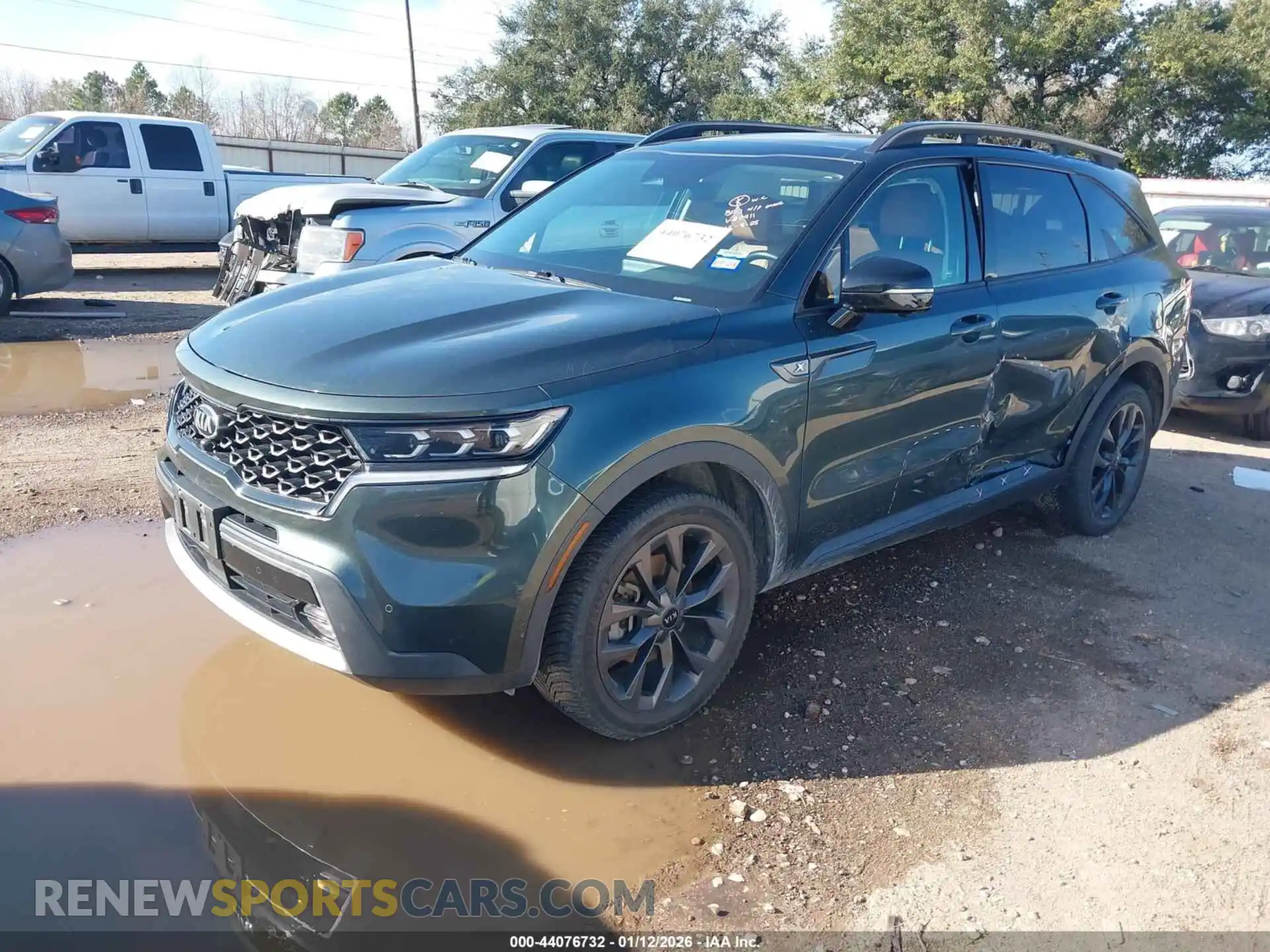 2 Фотография поврежденного автомобиля 5XYRKDLF2MG010411 KIA SORENTO 2021