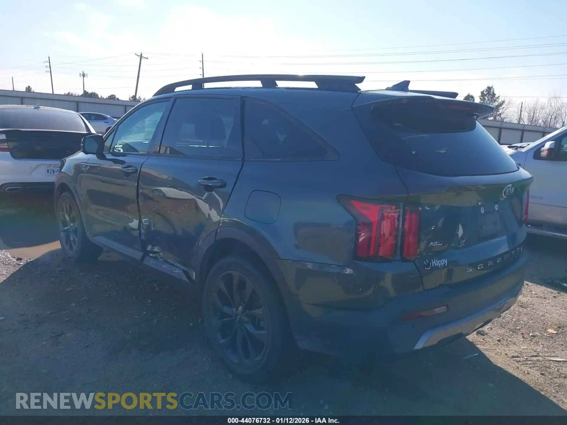 3 Фотография поврежденного автомобиля 5XYRKDLF2MG010411 KIA SORENTO 2021