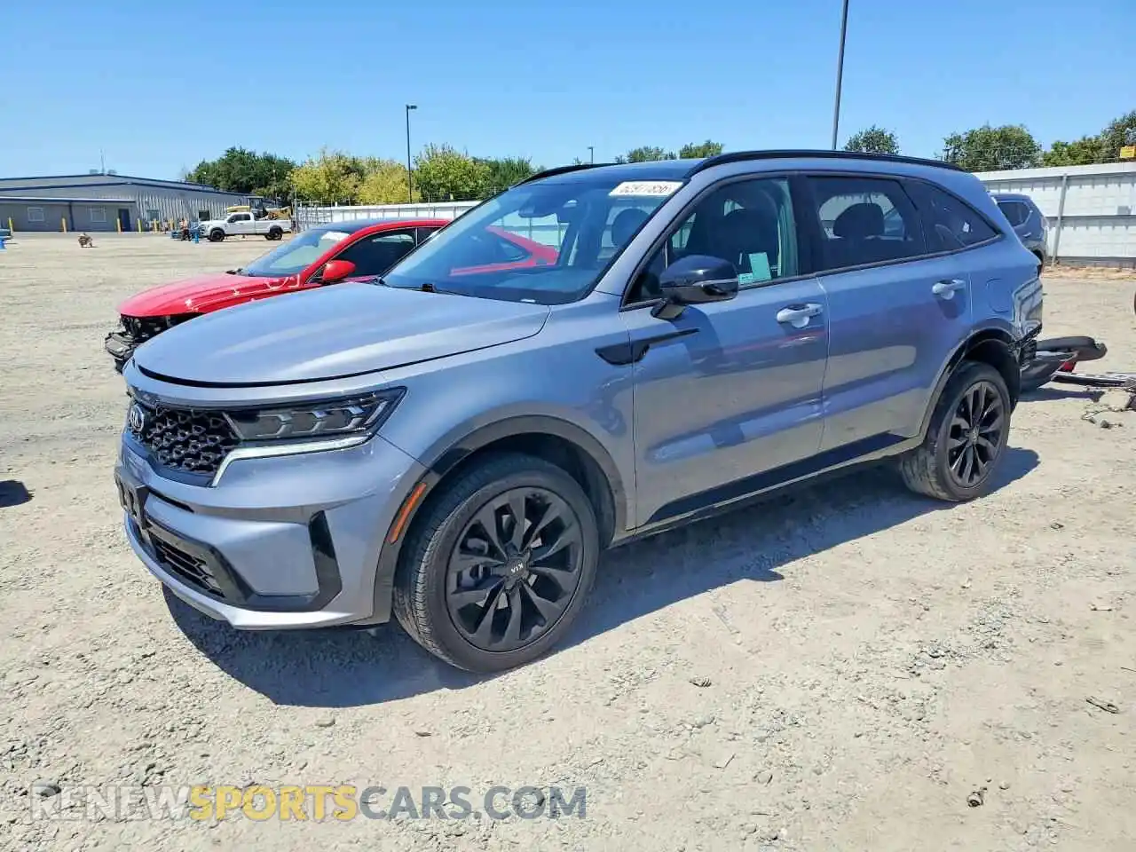 1 Фотография поврежденного автомобиля 5XYRKDLF2MG054490 KIA SORENTO 2021