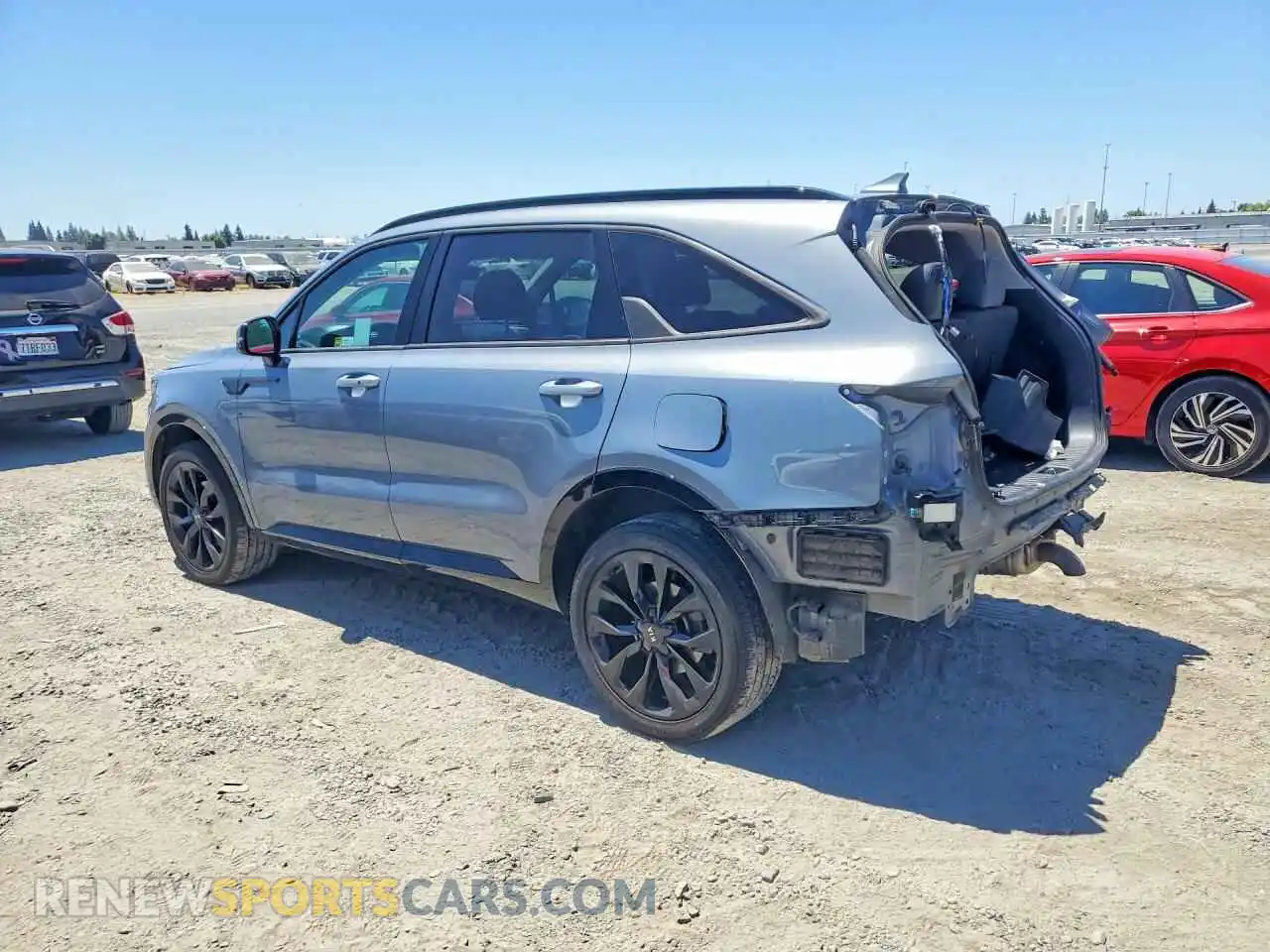 2 Фотография поврежденного автомобиля 5XYRKDLF2MG054490 KIA SORENTO 2021