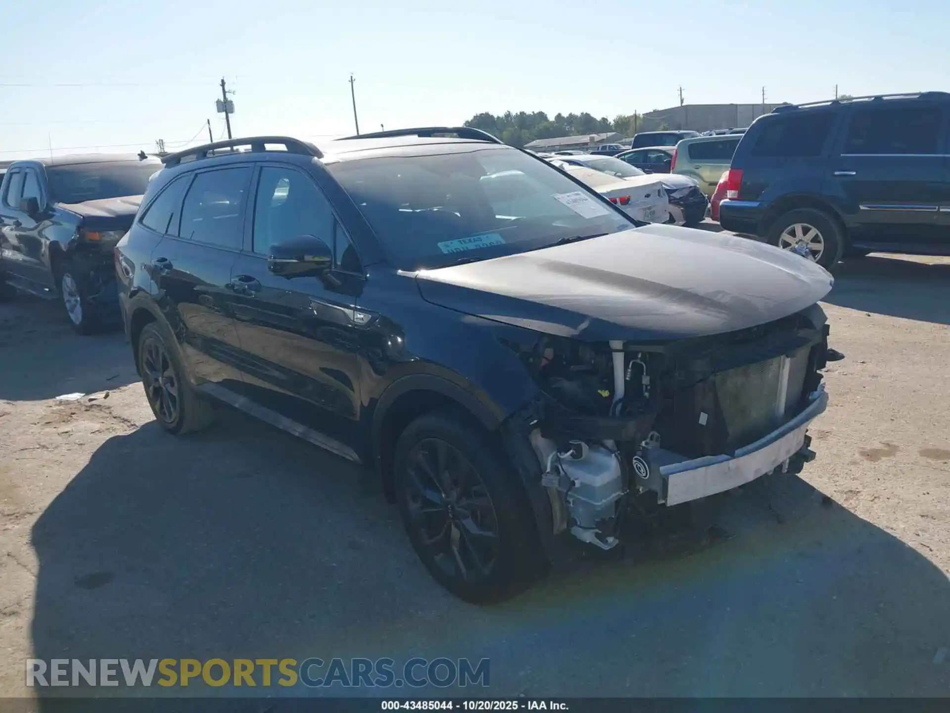 1 Photograph of a damaged car 5XYRKDLF3MG042834 KIA SORENTO 2021