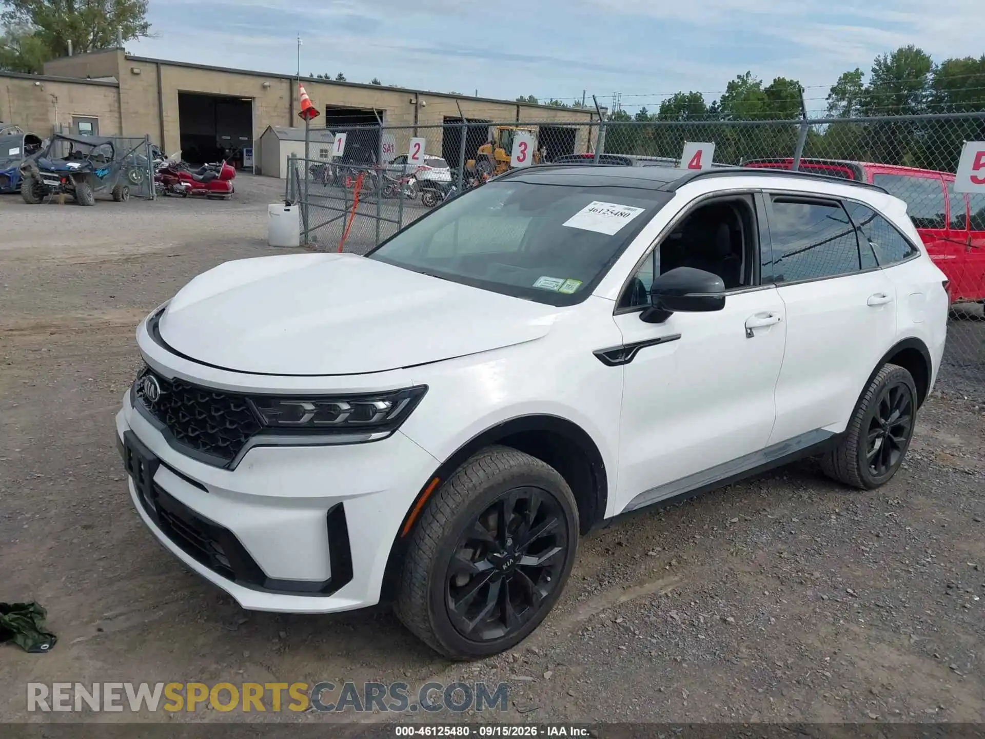 2 Photograph of a damaged car 5XYRKDLF4MG014234 KIA SORENTO 2021