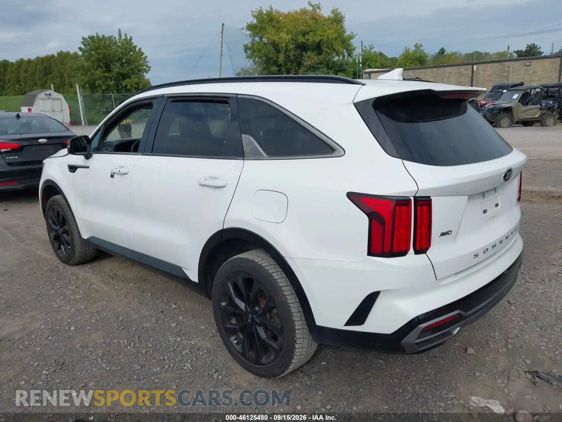 3 Photograph of a damaged car 5XYRKDLF4MG014234 KIA SORENTO 2021