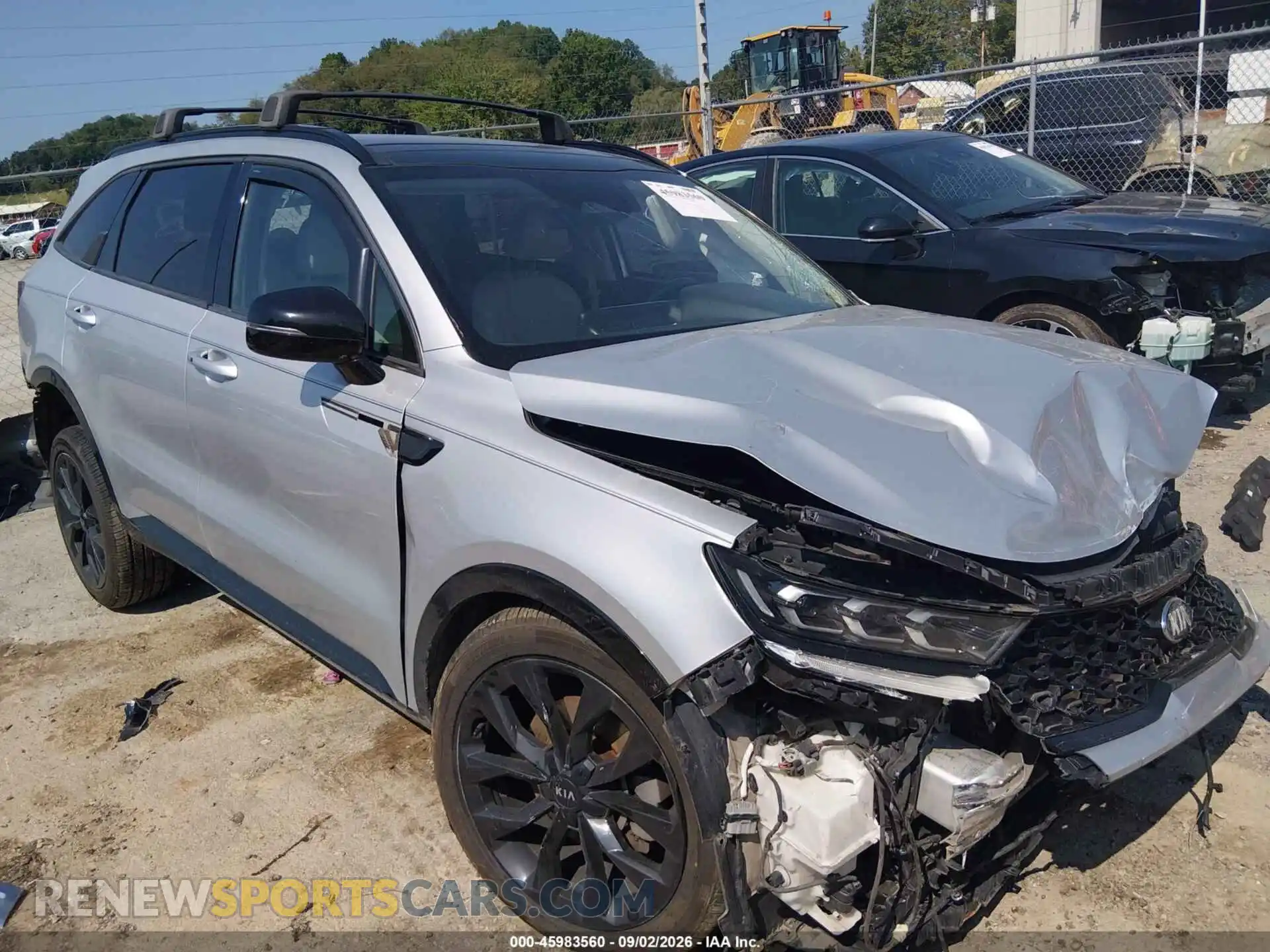 1 Photograph of a damaged car 5XYRKDLF4MG032443 KIA SORENTO 2021