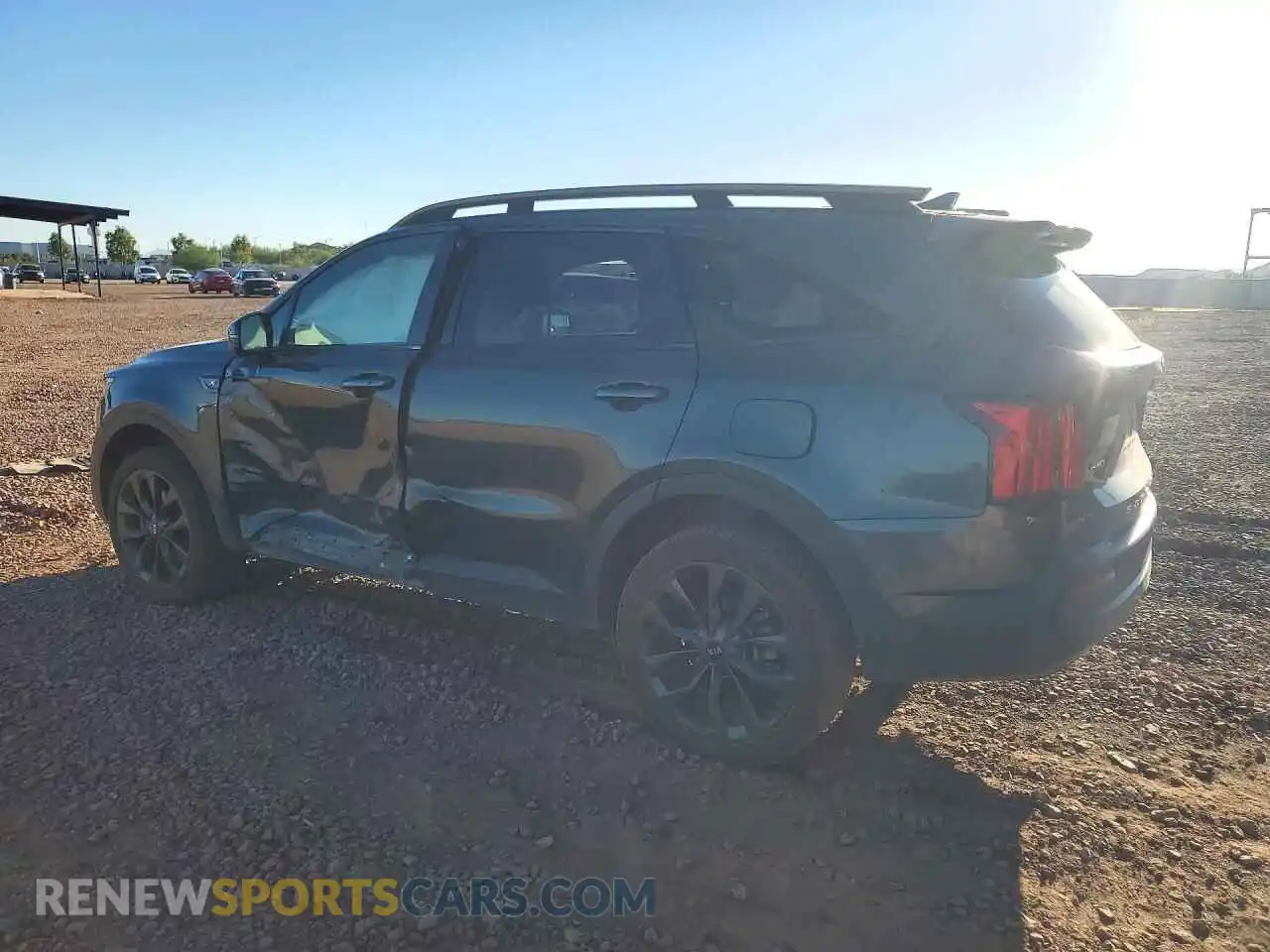 2 Photograph of a damaged car 5XYRKDLF5MG016638 KIA SORENTO 2021