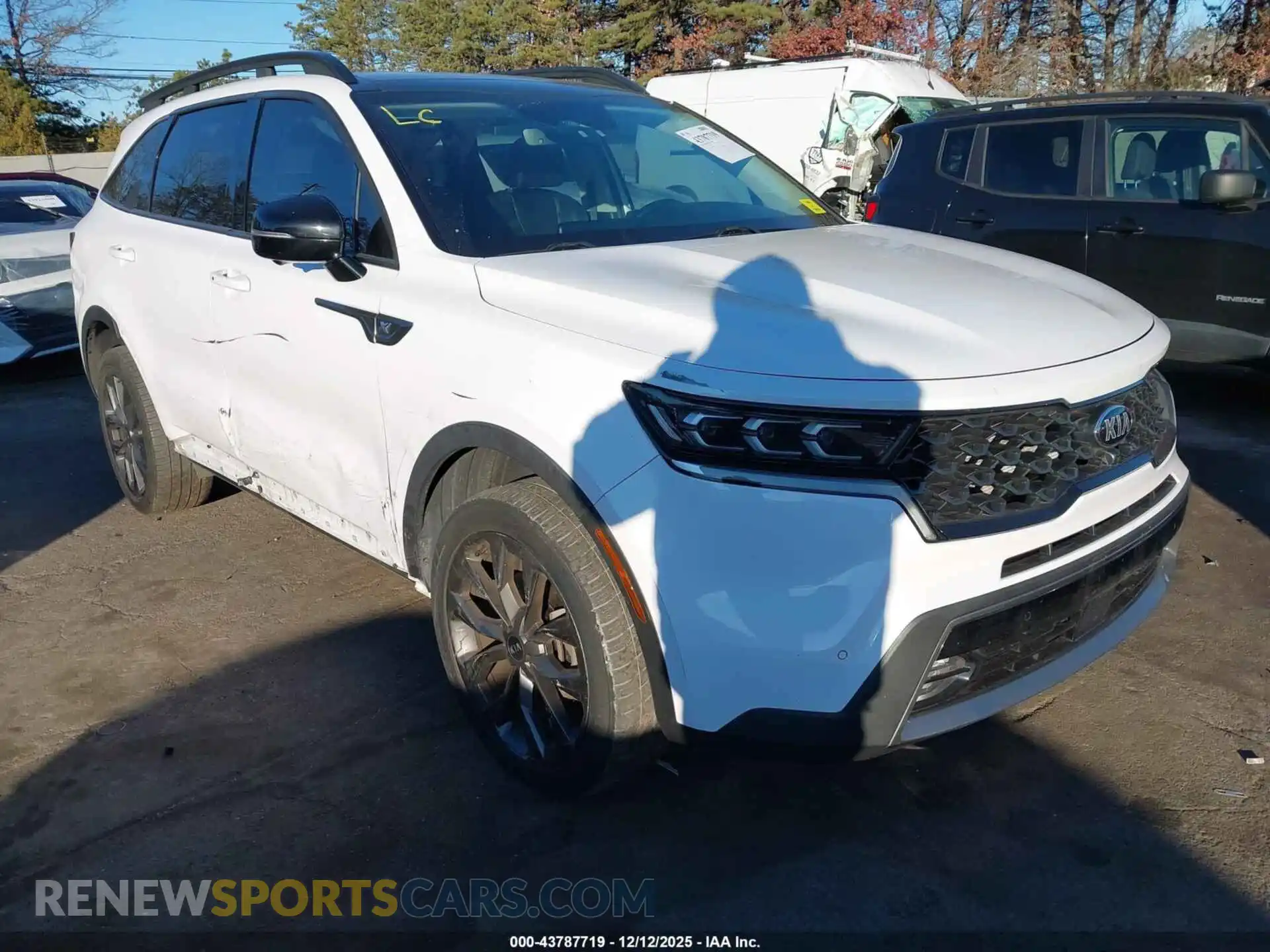 1 Photograph of a damaged car 5XYRKDLF7MG018617 KIA SORENTO 2021