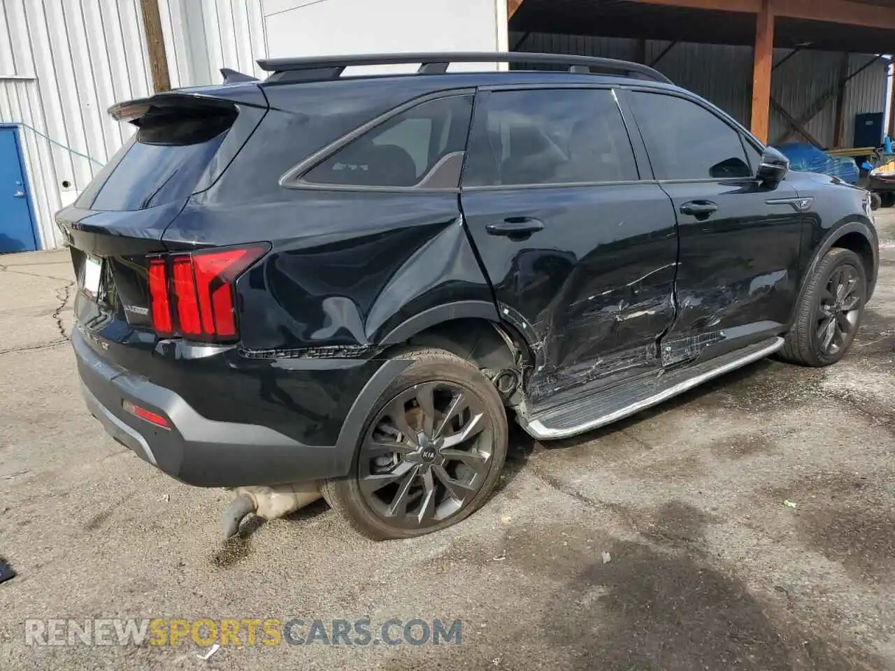 3 Photograph of a damaged car 5XYRKDLF7MG042688 KIA SORENTO 2021