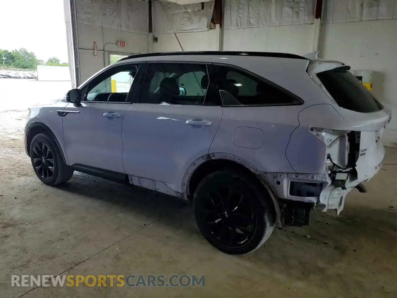 2 Photograph of a damaged car 5XYRKDLF7MG063511 KIA SORENTO 2021