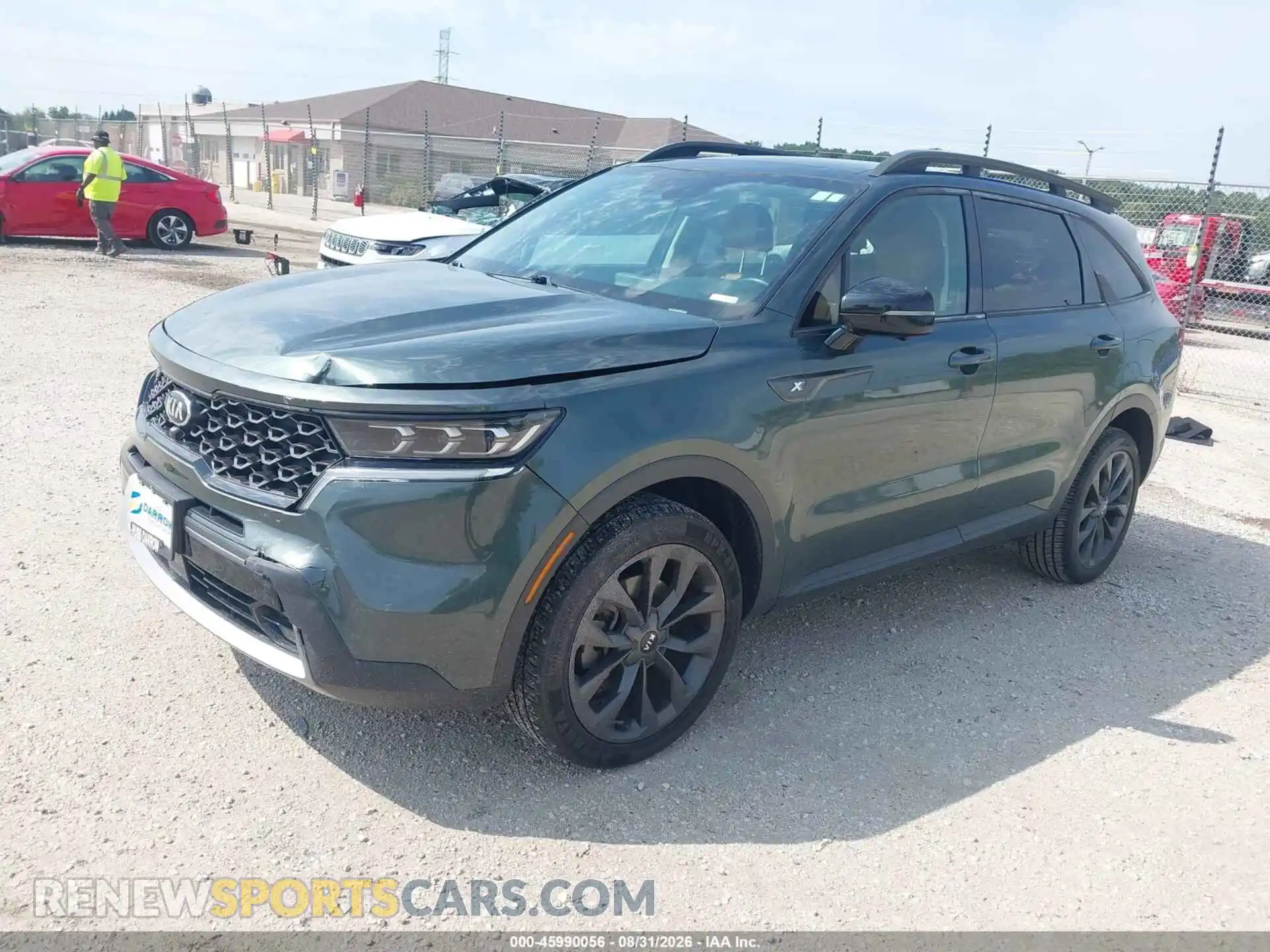 2 Фотография поврежденного автомобиля 5XYRKDLF8MG012616 KIA SORENTO 2021