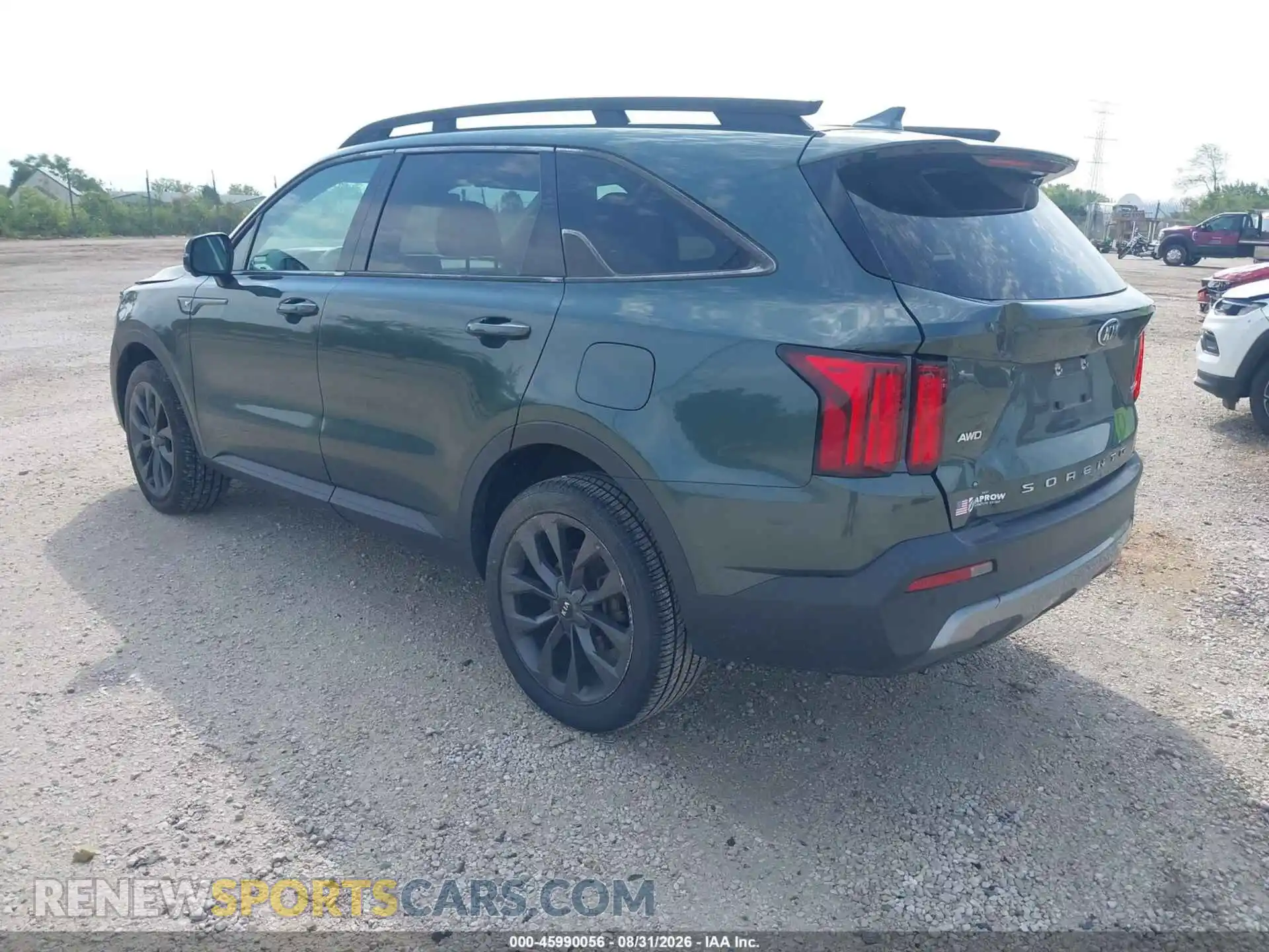 3 Фотография поврежденного автомобиля 5XYRKDLF8MG012616 KIA SORENTO 2021