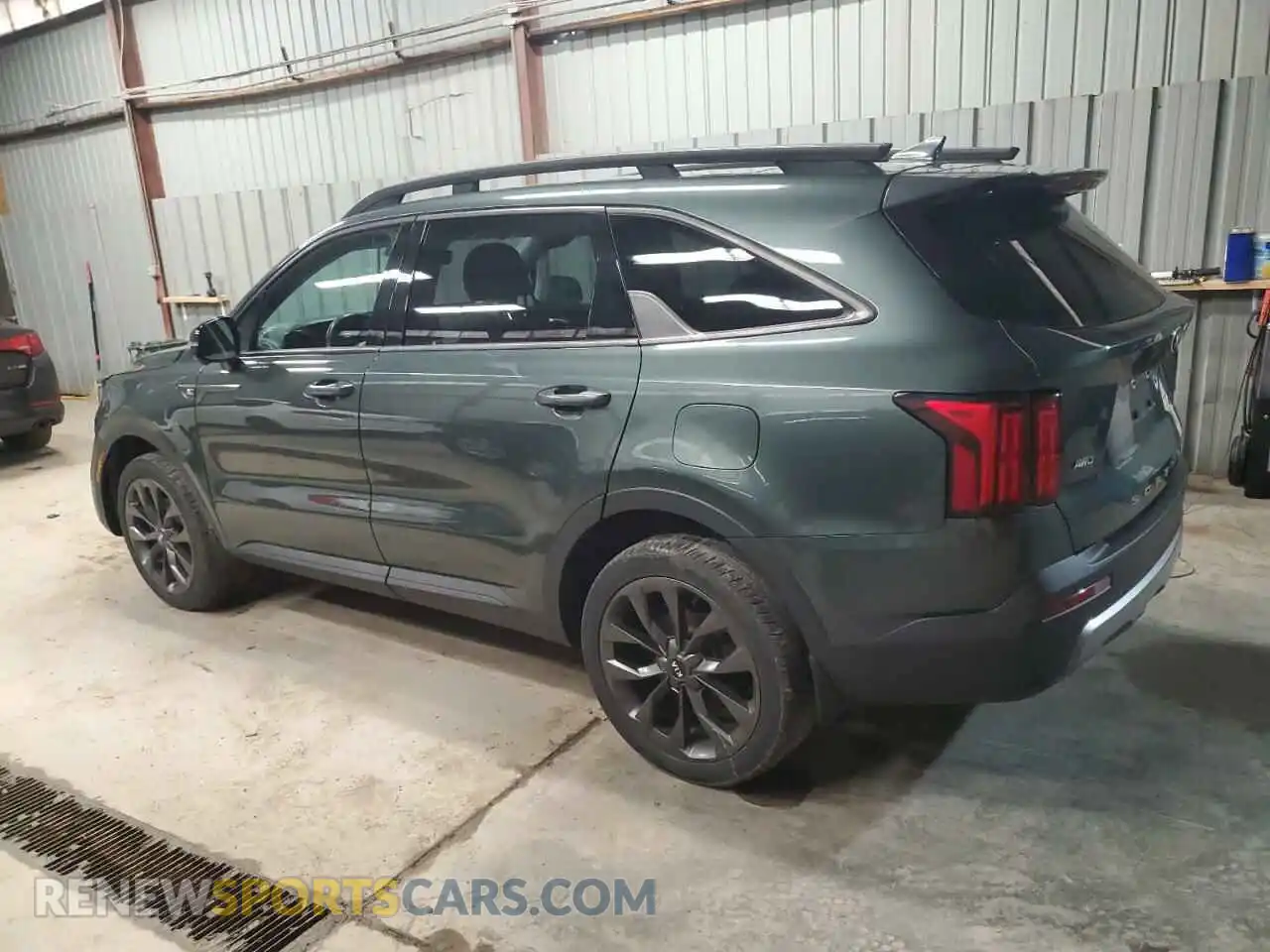 2 Photograph of a damaged car 5XYRKDLF8MG051710 KIA SORENTO 2021