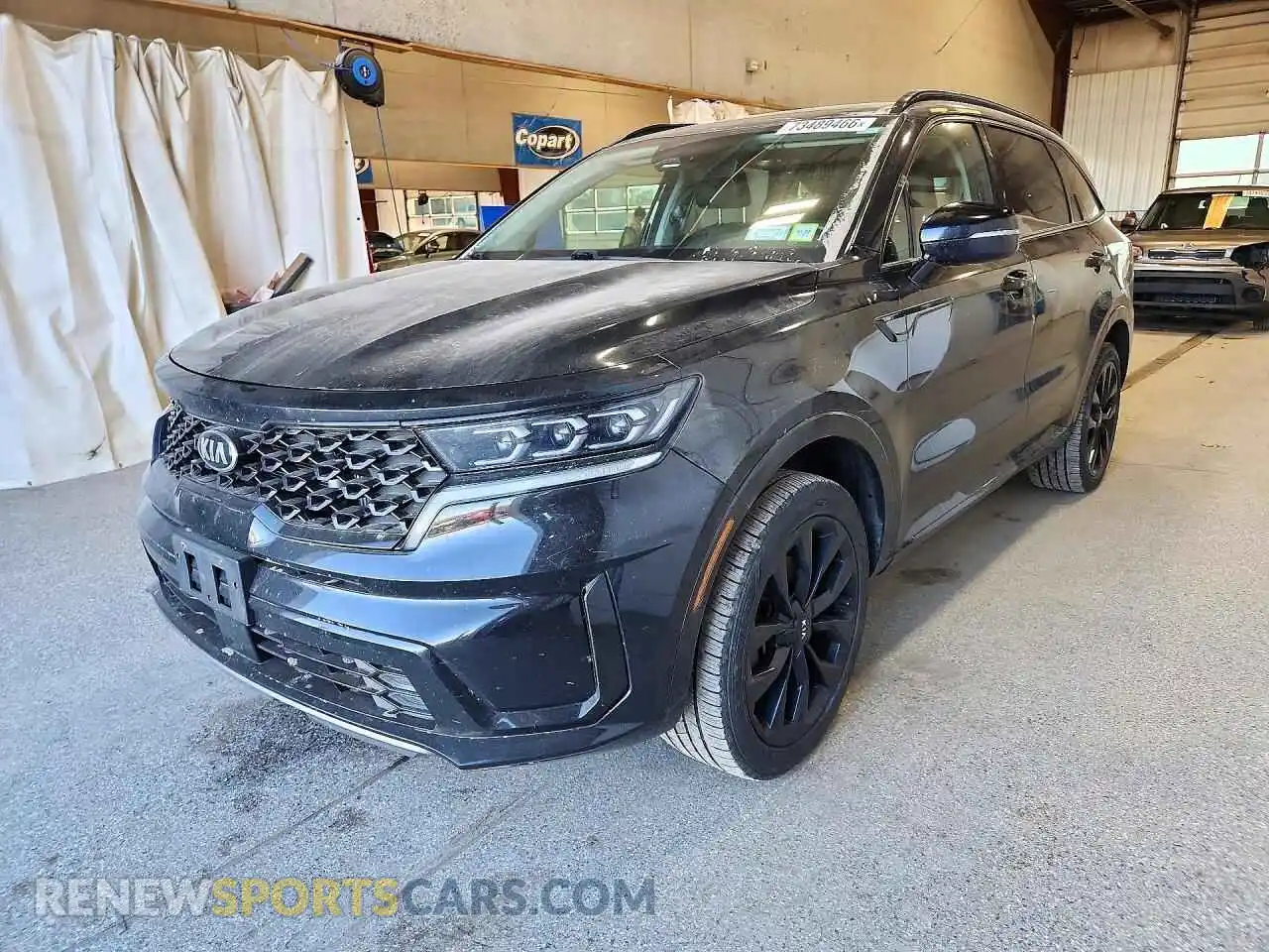 1 fotografías del automóvil dañado 5XYRKDLF8MG052274 KIA SORENTO 2021